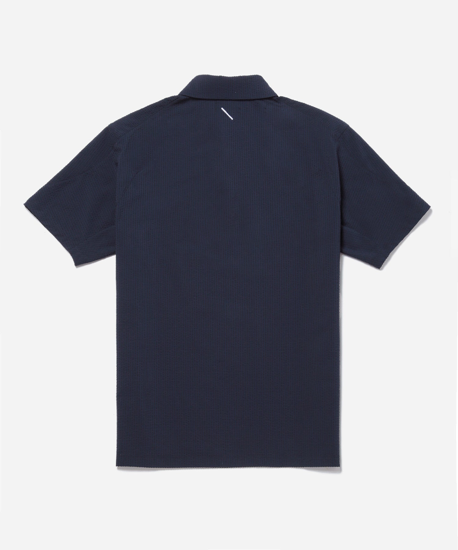 Seersucker Polo Shirt  S/S