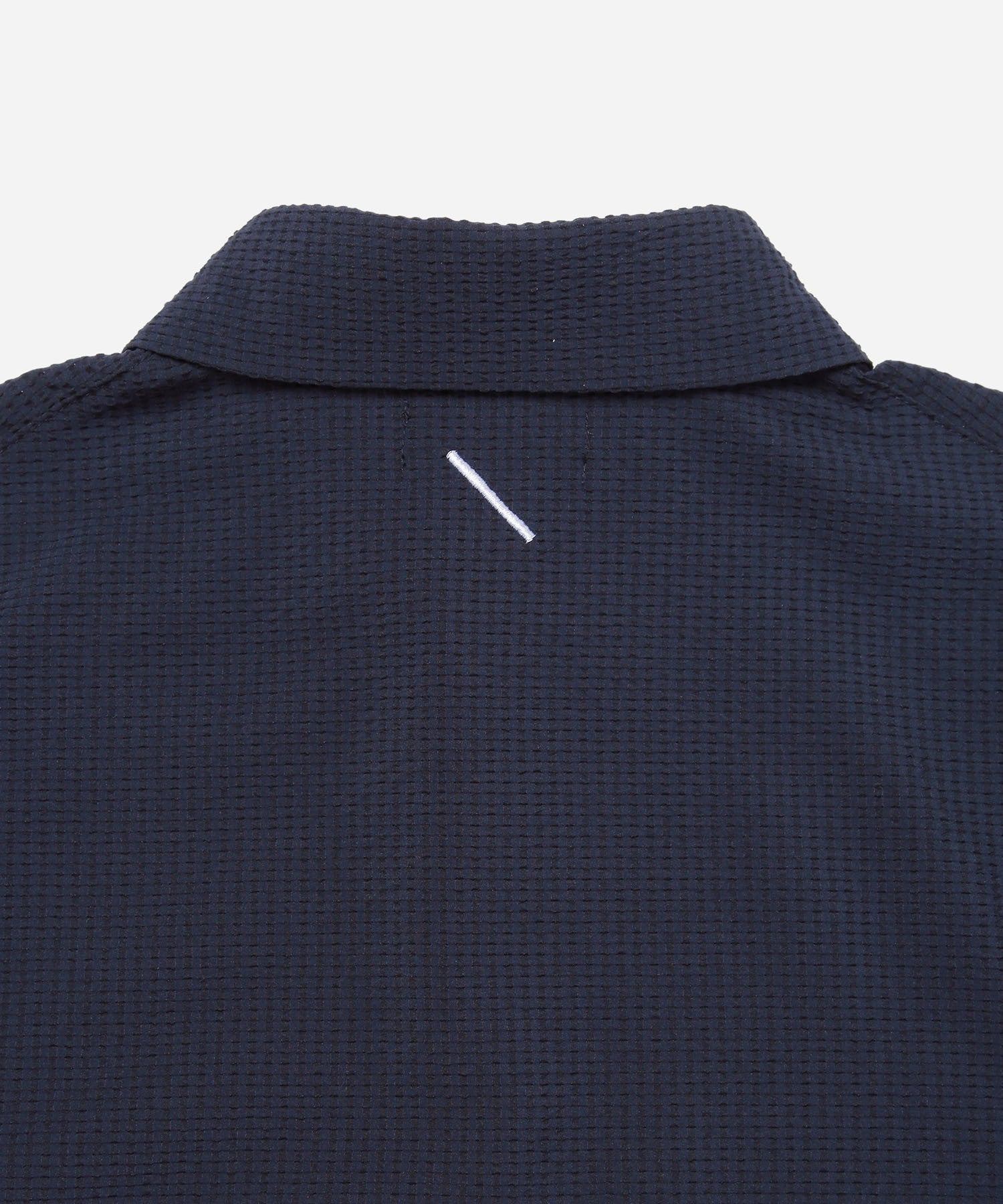 Seersucker Polo Shirt  S/S