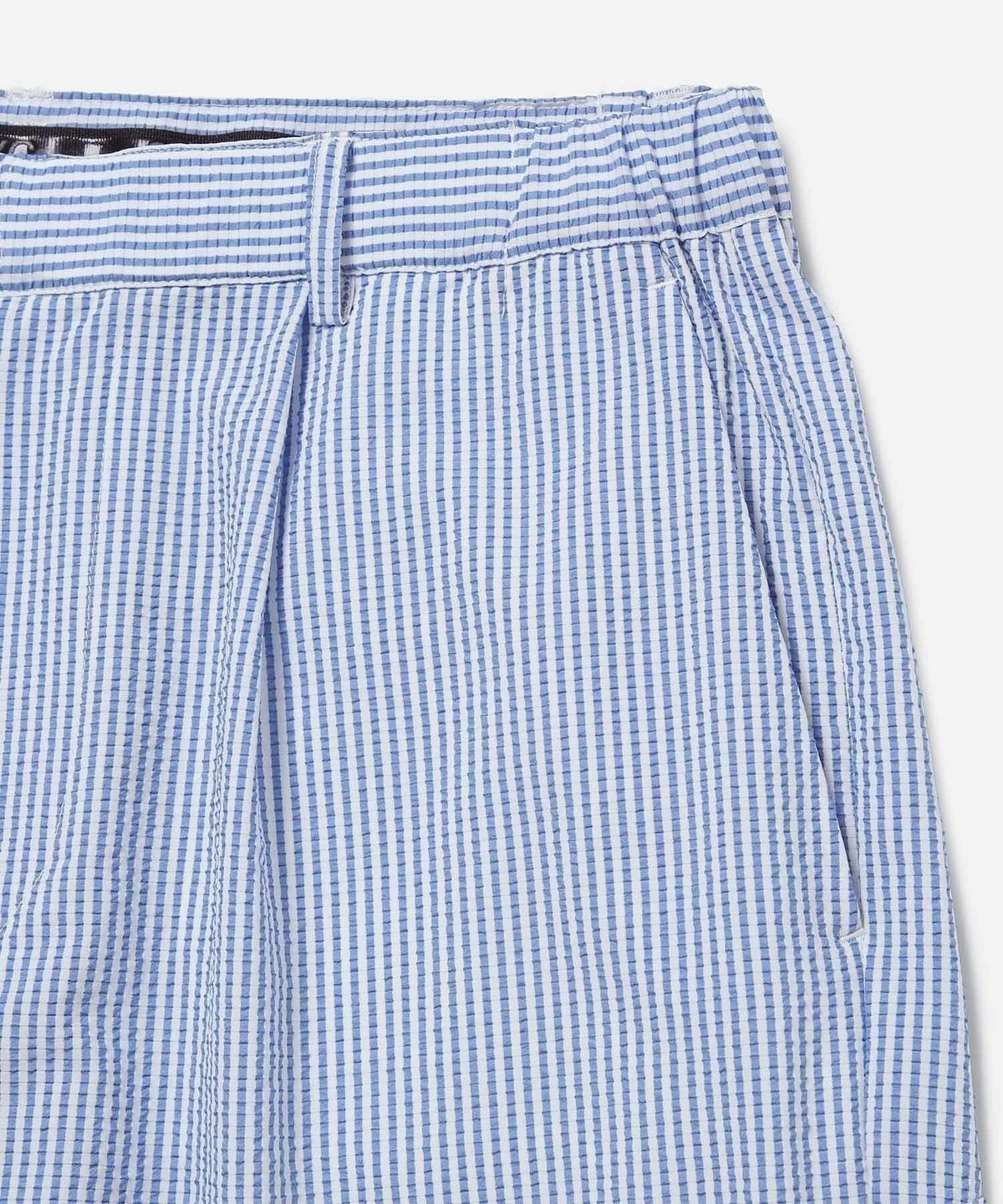 Seersucker One Tuck Short Pants