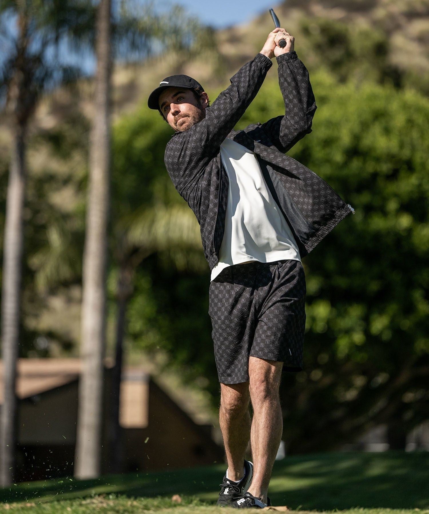 Seersucker One Tuck Short Pants
