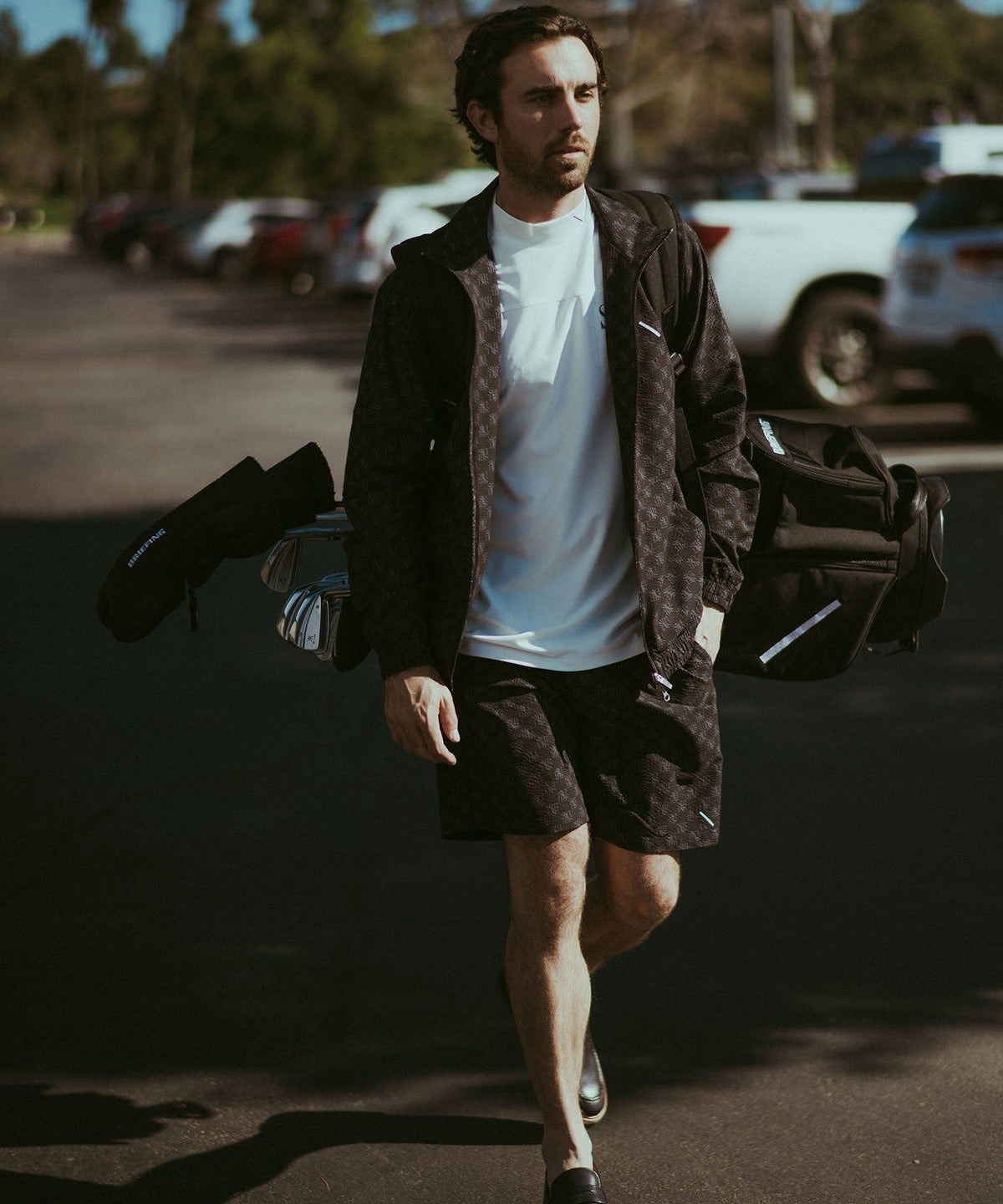 Seersucker One Tuck Short Pants