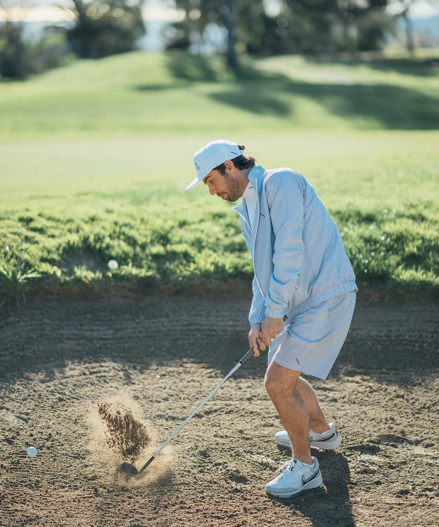 Seersucker One Tuck Short Pants