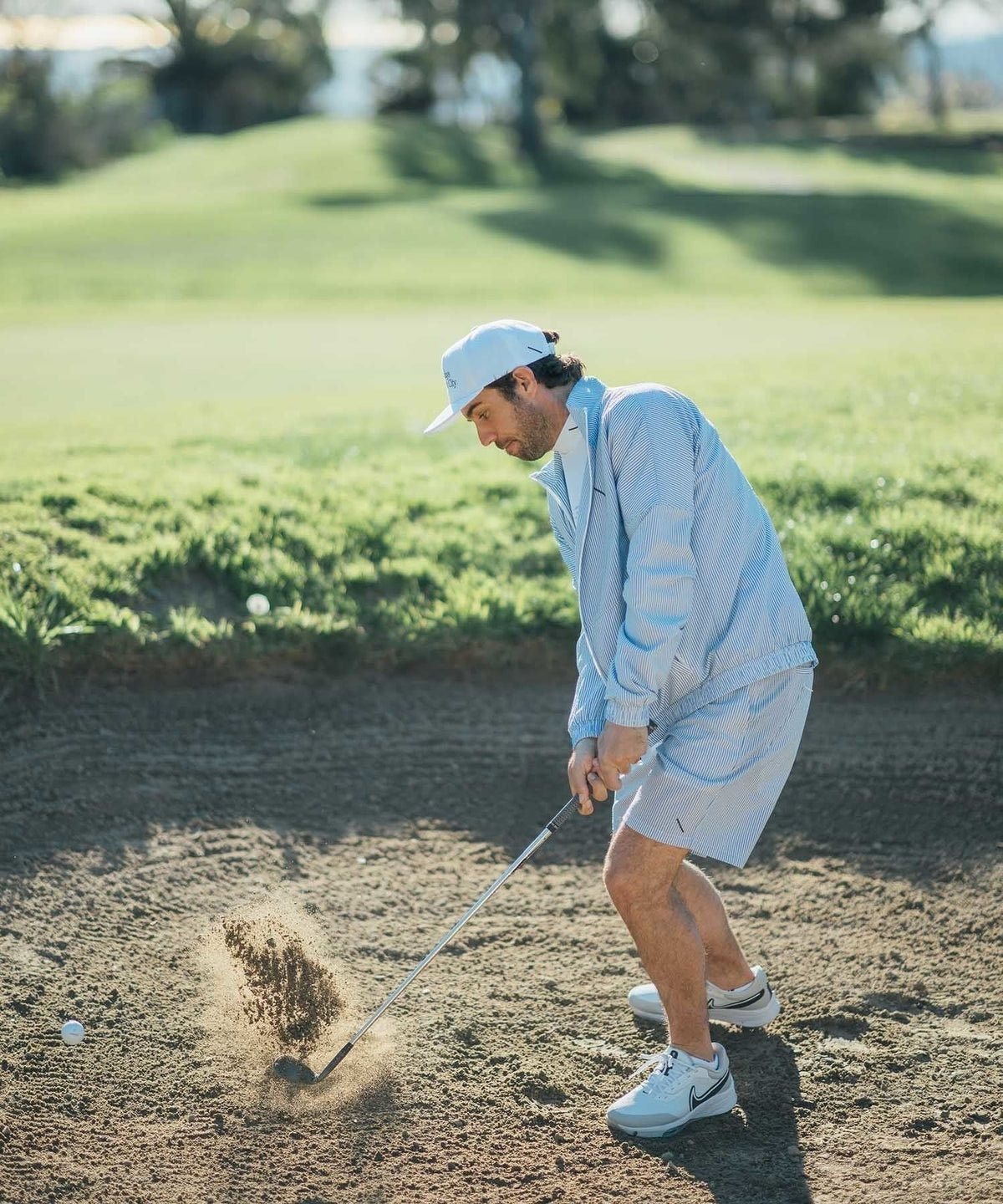 Seersucker One Tuck Short Pants