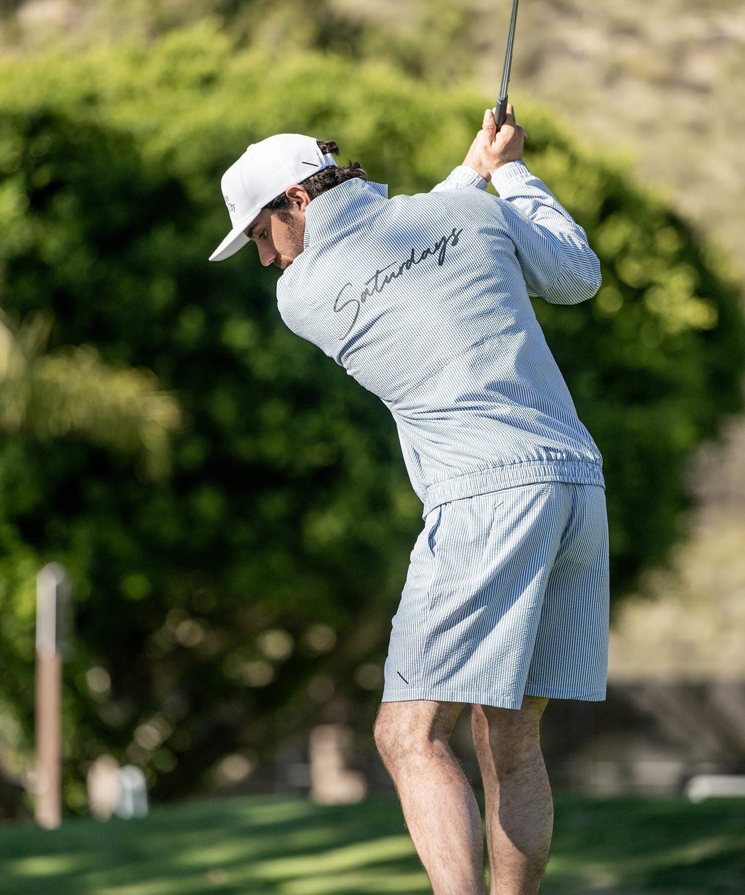 Seersucker One Tuck Short Pants