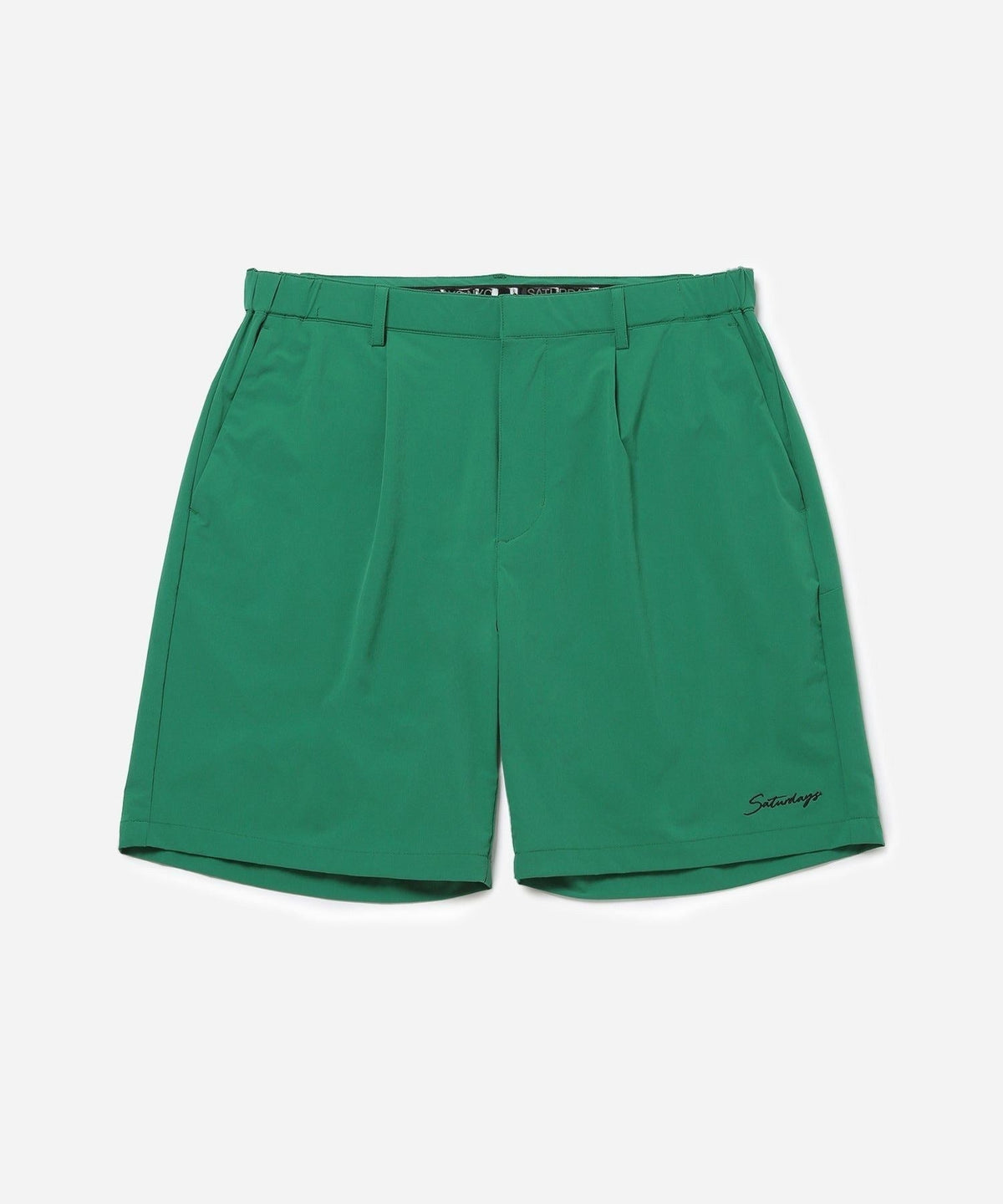 Nylon 4way One Tuck Short Pants