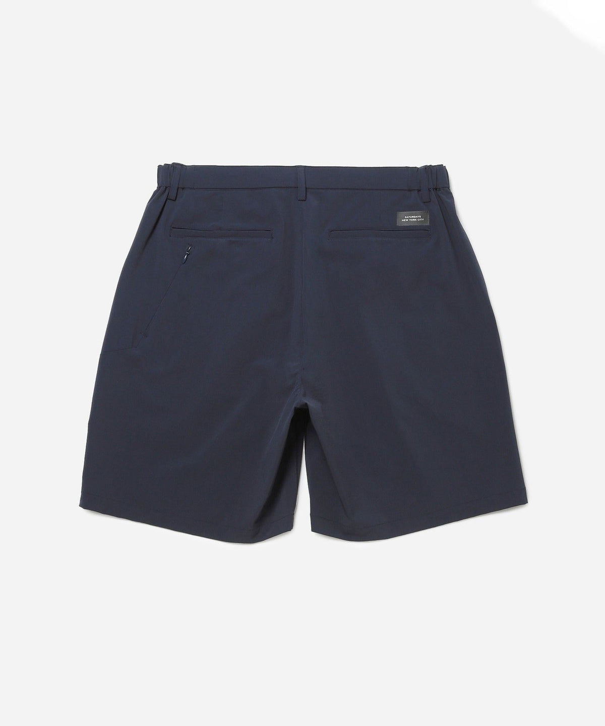 Nylon 4way One Tuck Short Pants