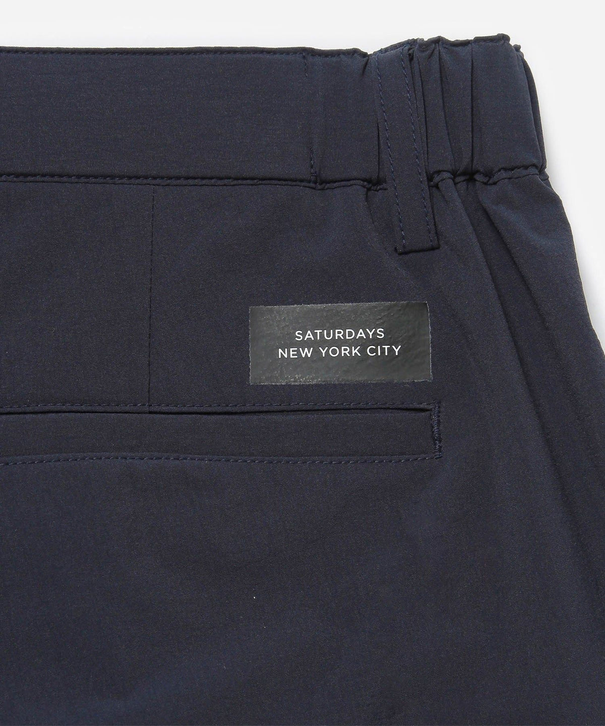 Nylon 4way One Tuck Short Pants