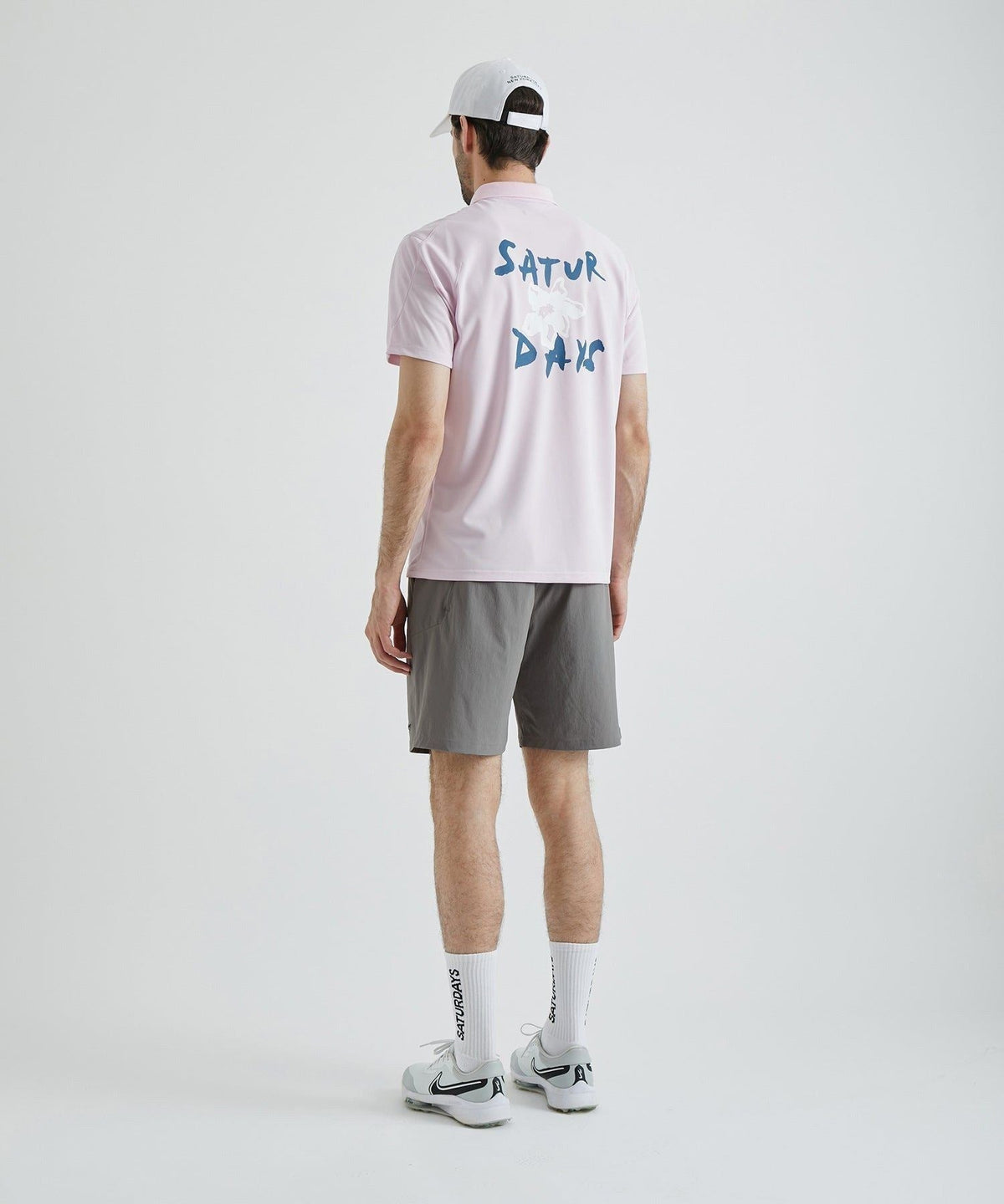 Nylon 4way One Tuck Short Pants