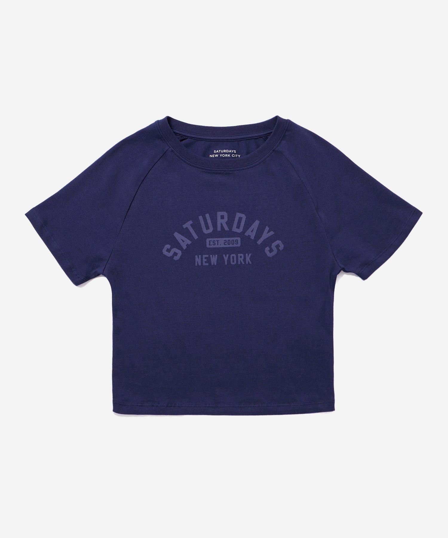 Varsity Raglan Fitted Ss Tee