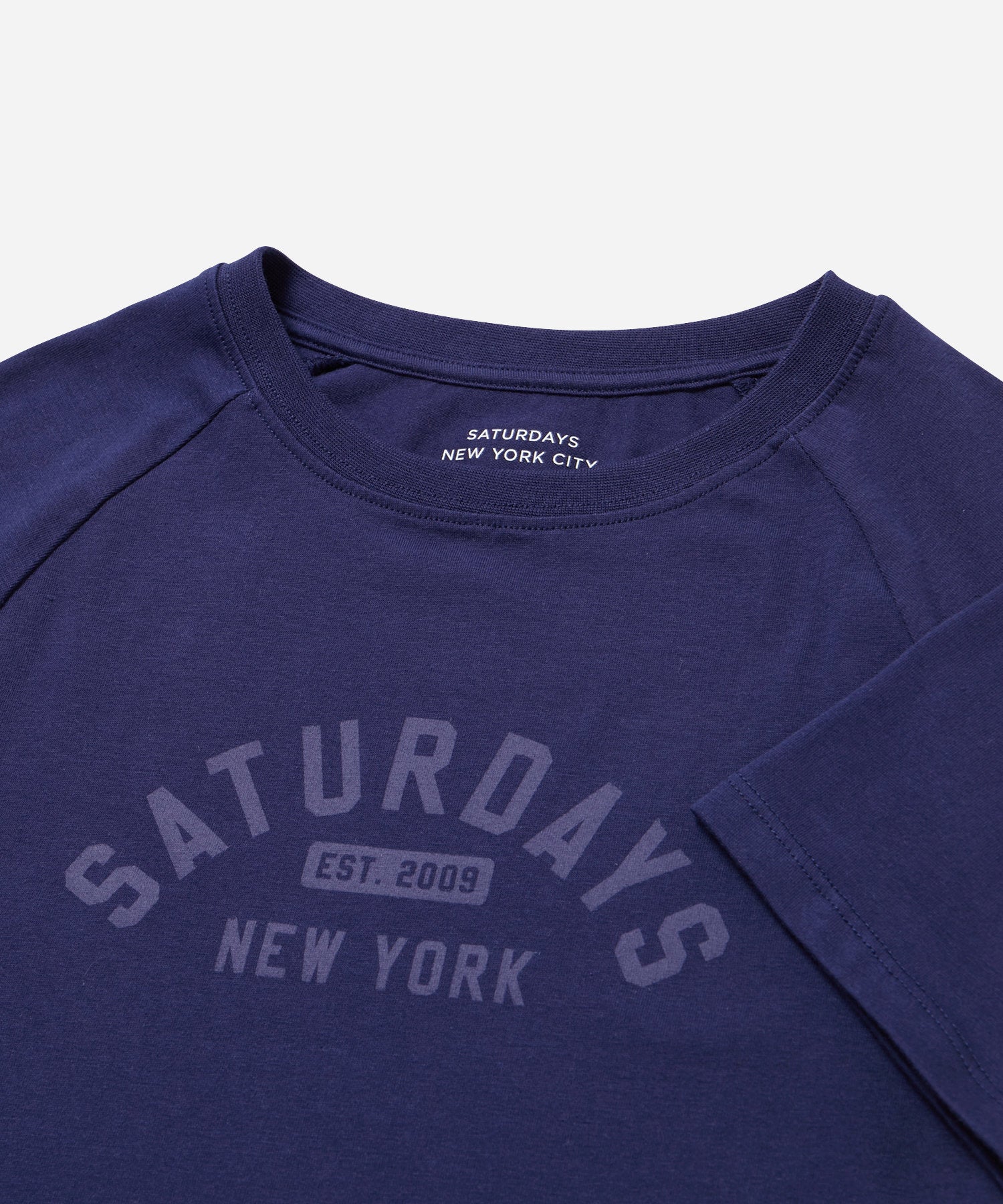 Varsity Raglan Fitted Ss Tee