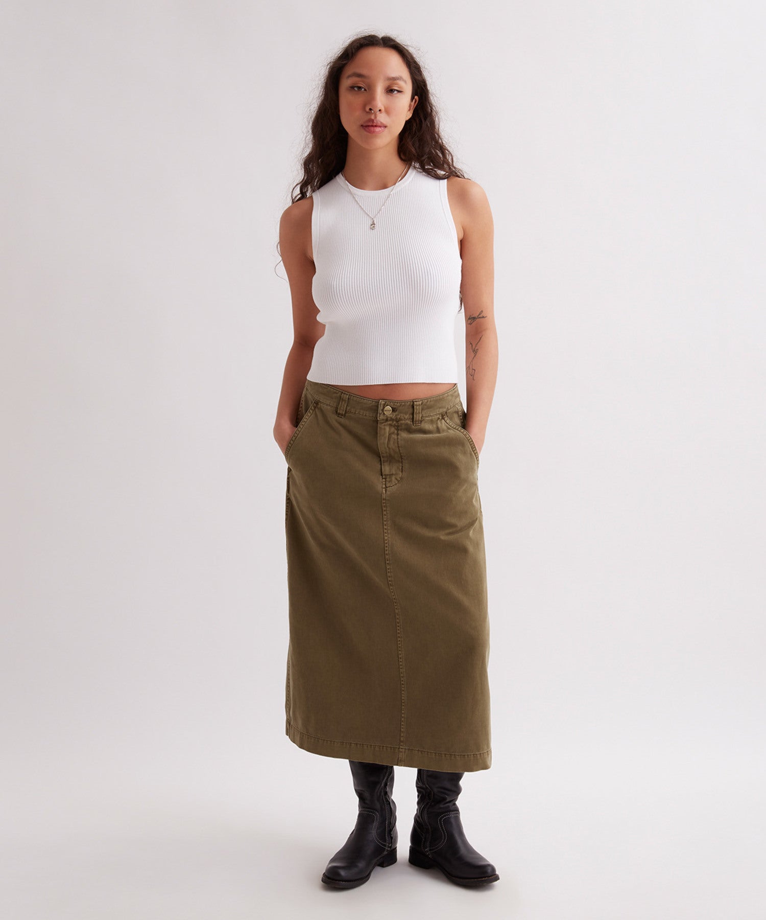 Tiffany Midi Skirt | Saturdays NYC Japan
