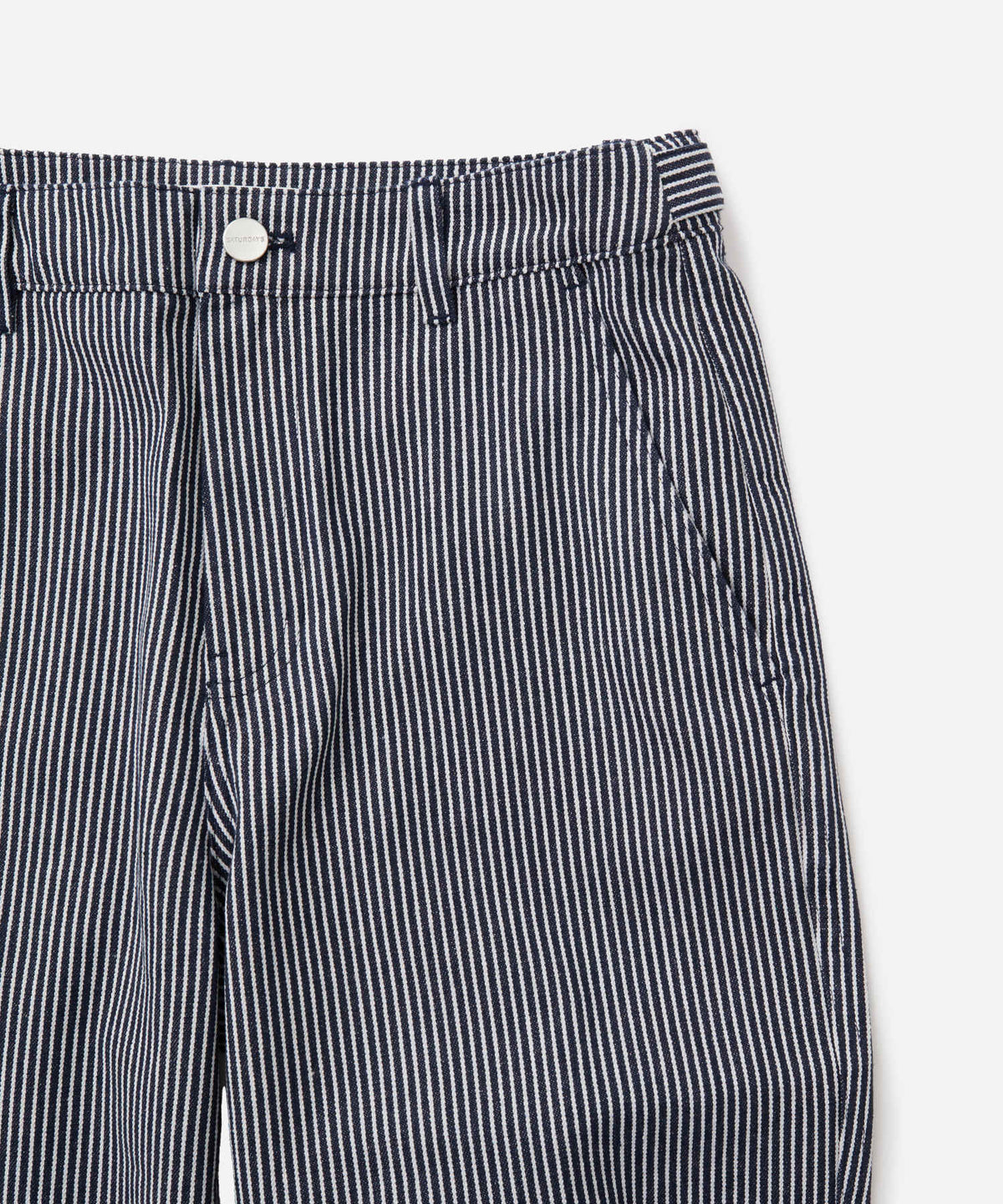 Mulberry Cotton Stripe Twill Pant