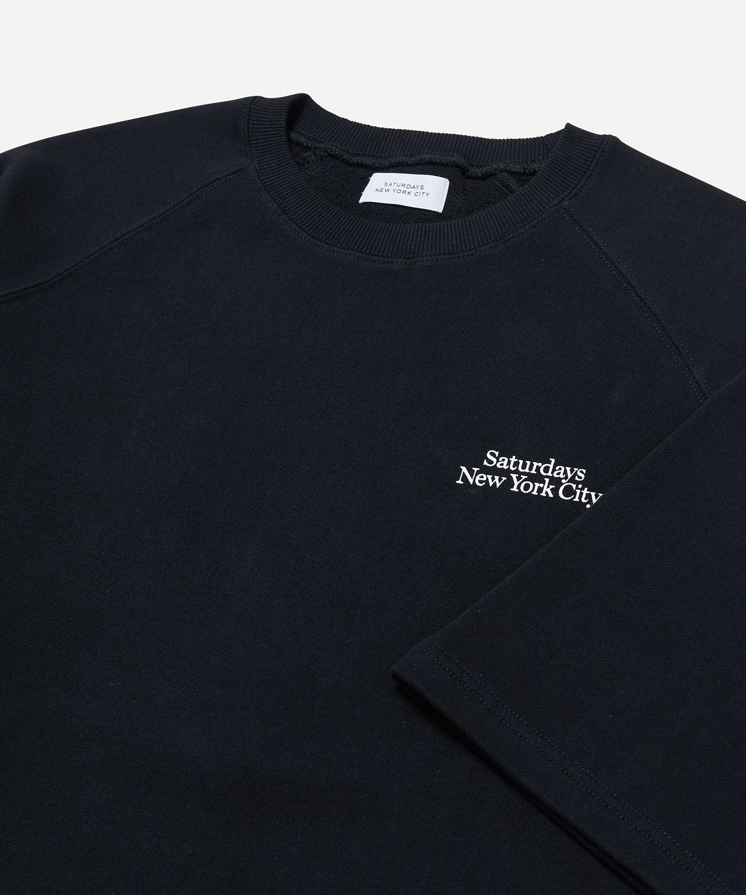 SATURDAYS NEW YORK CITY ラグランスリーブ トレーナー SATURDAYS NEW YORK CITY ラグランスリーブ トレーナー
