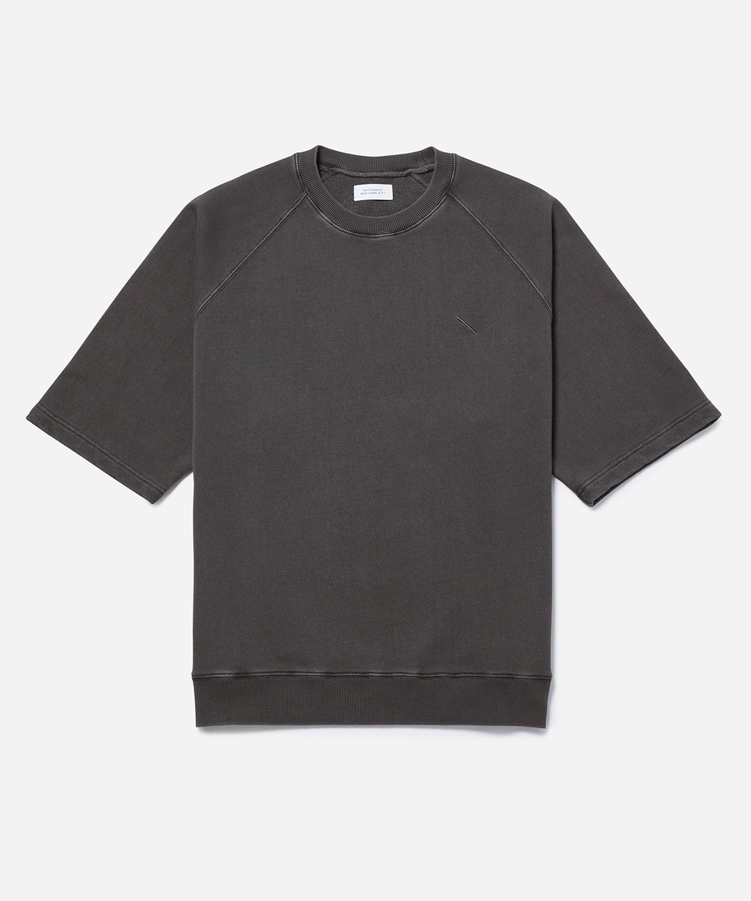 PIGMENT DYE SLASH SWEAT S/S TEE