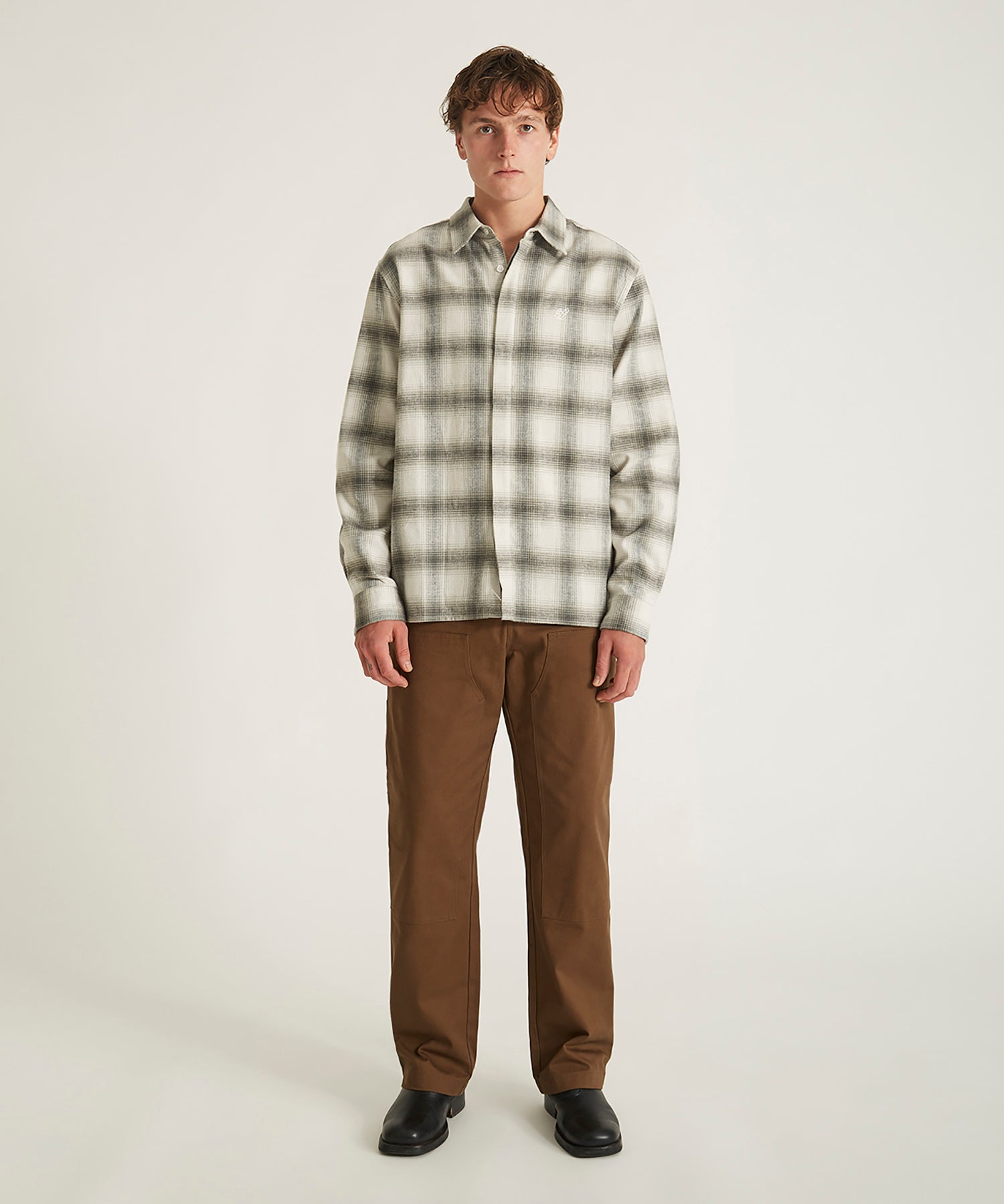 Mickey Cotton Linen Long Sleeve Shirt