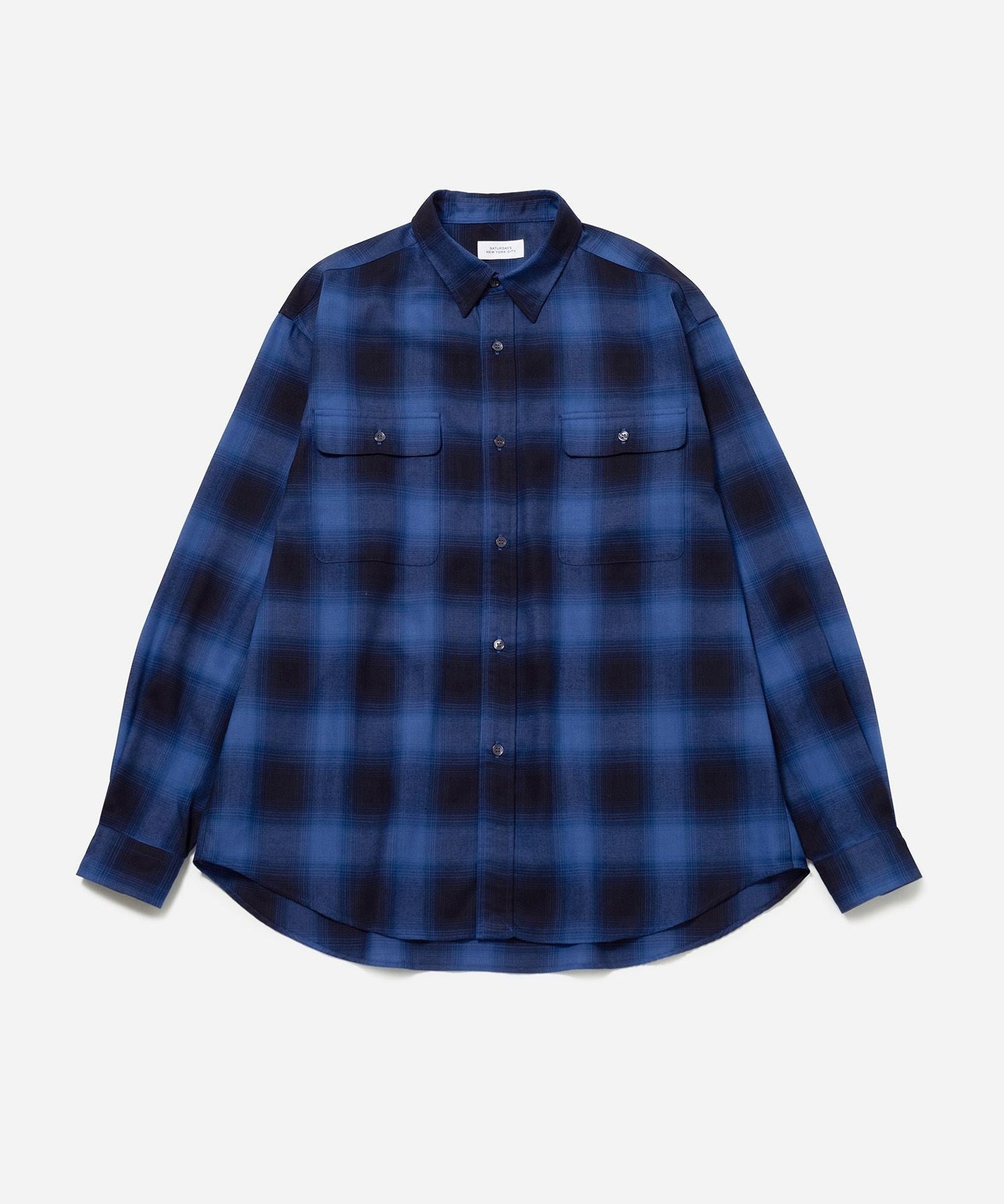 OMBRE CHECK WORK SHIRTS | Saturdays NYC Japan