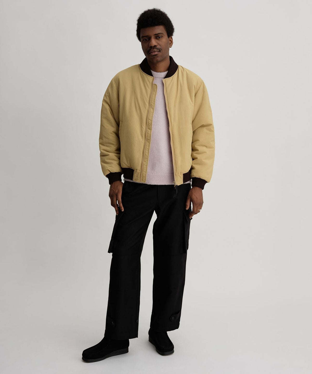 PADDED ZIP BLOUSON