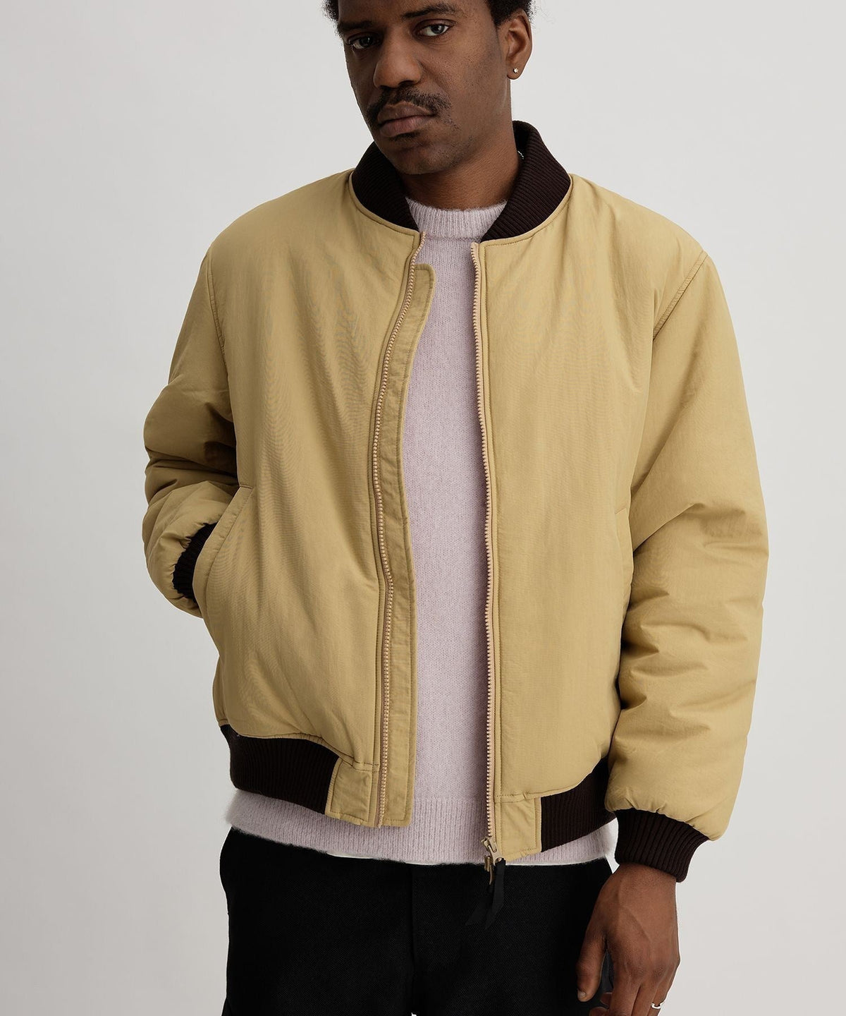 PADDED ZIP BLOUSON