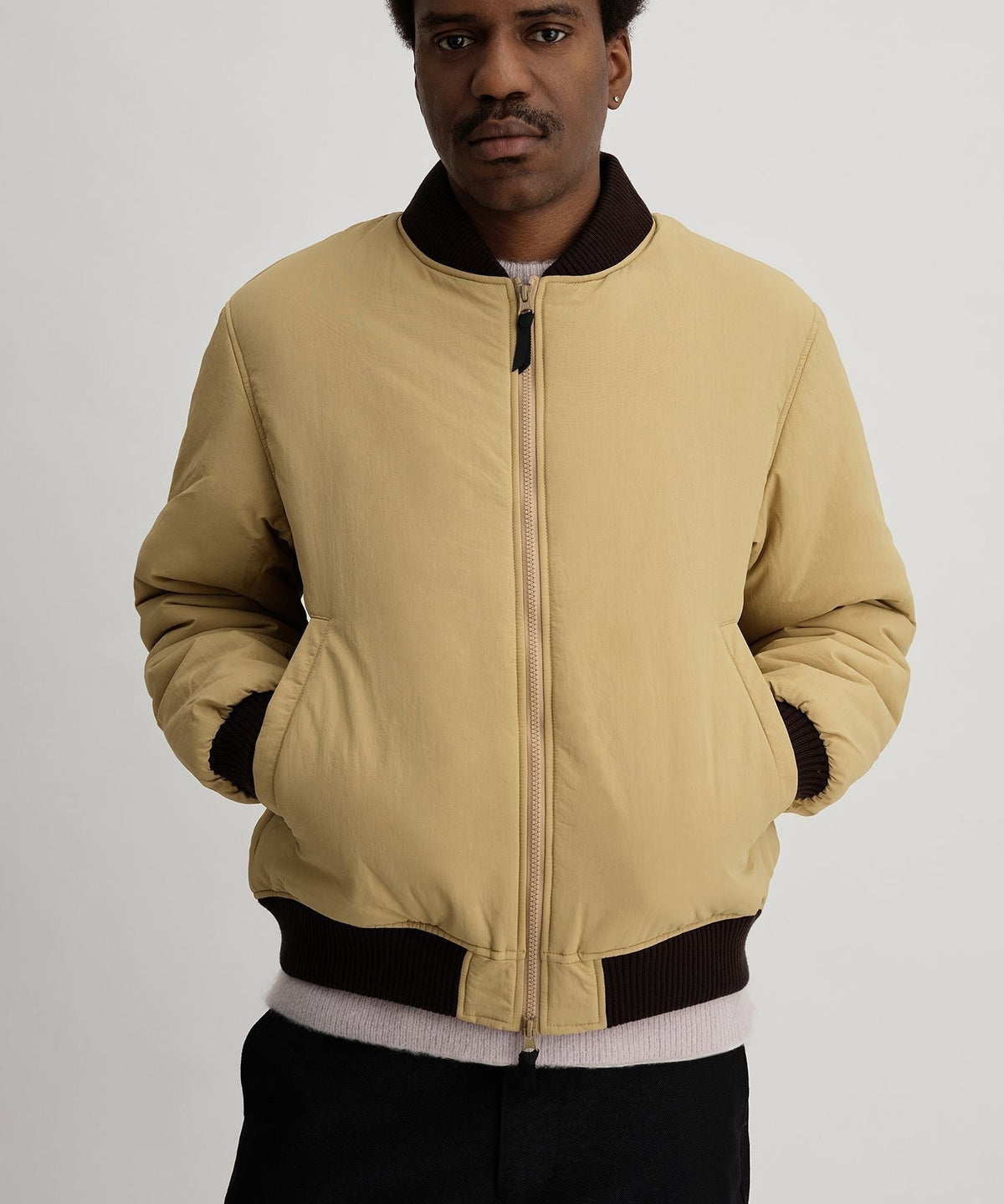 PADDED ZIP BLOUSON