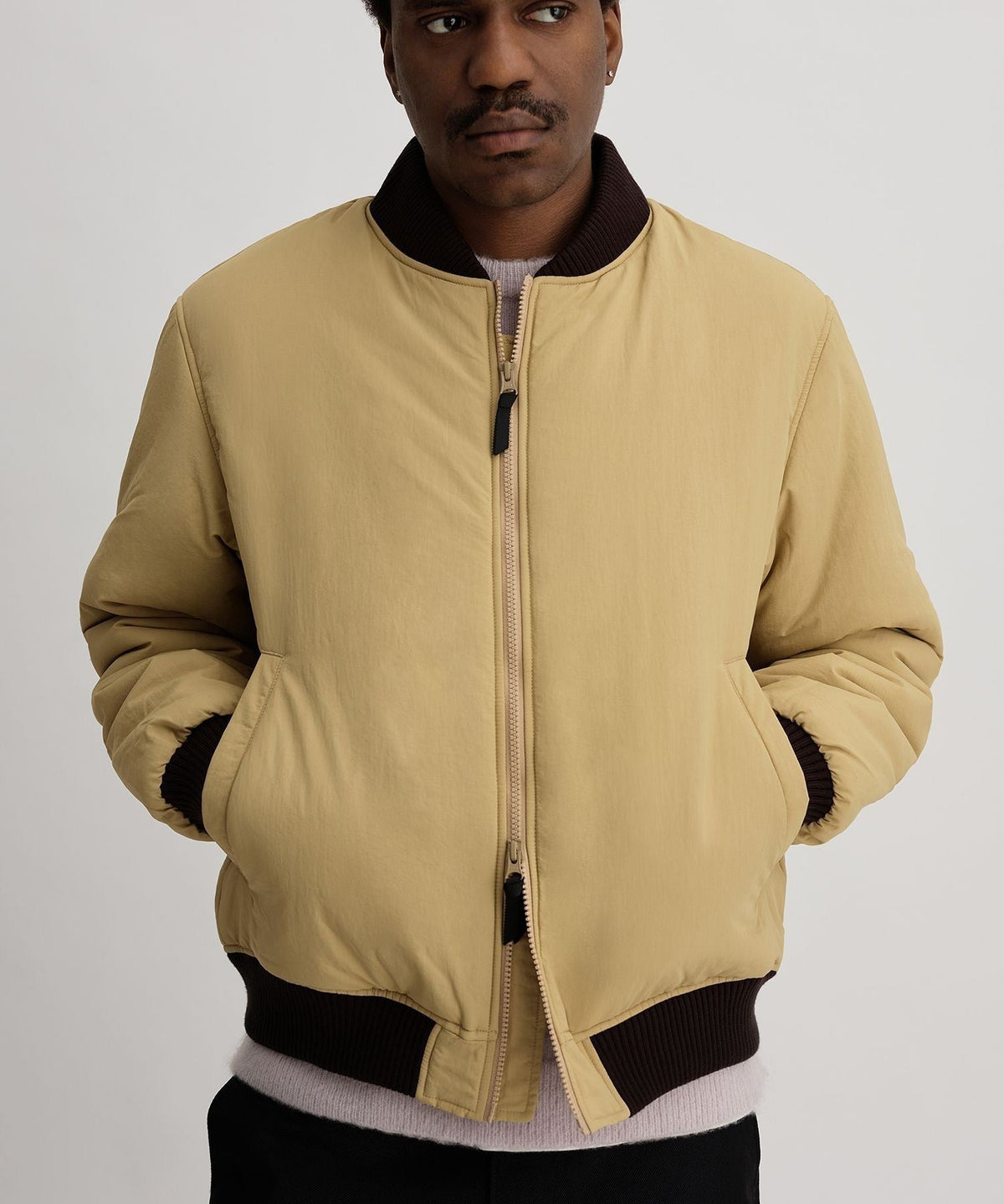 PADDED ZIP BLOUSON