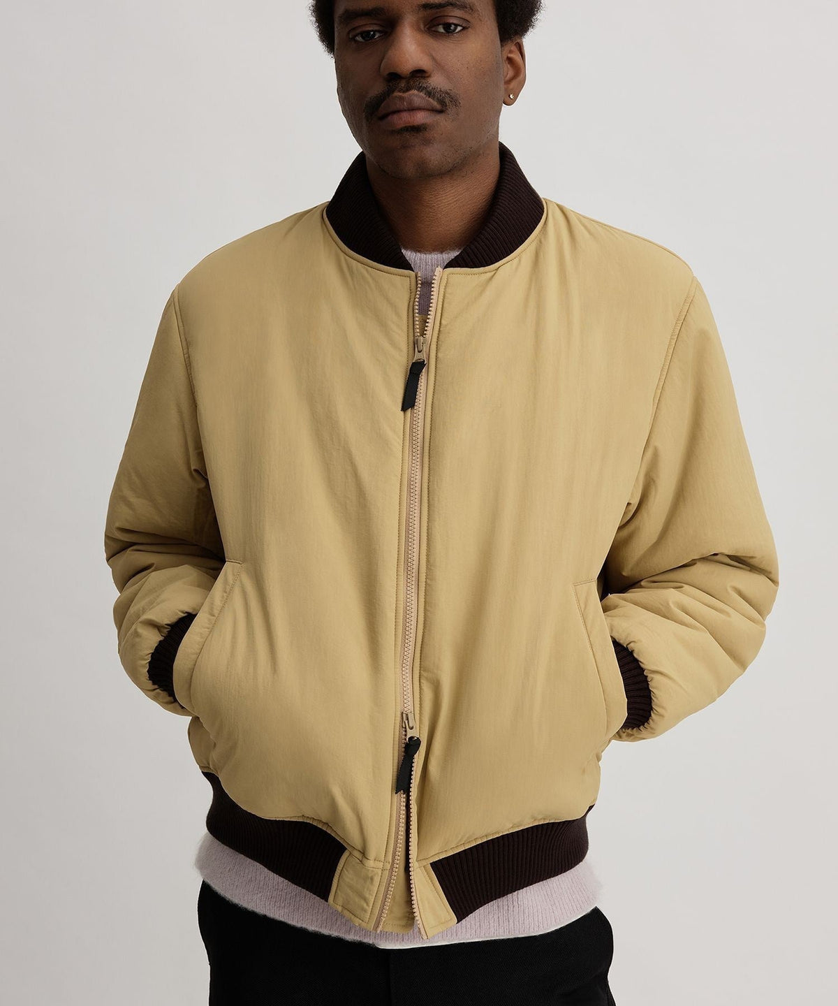 PADDED ZIP BLOUSON