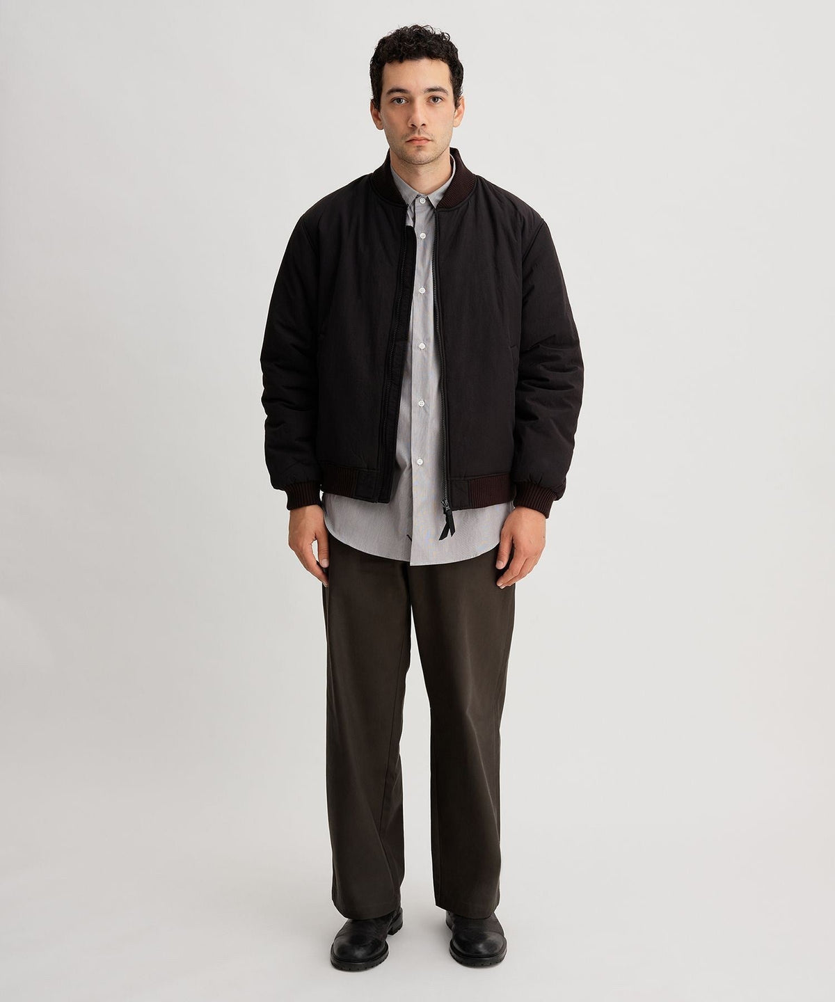 PADDED ZIP BLOUSON