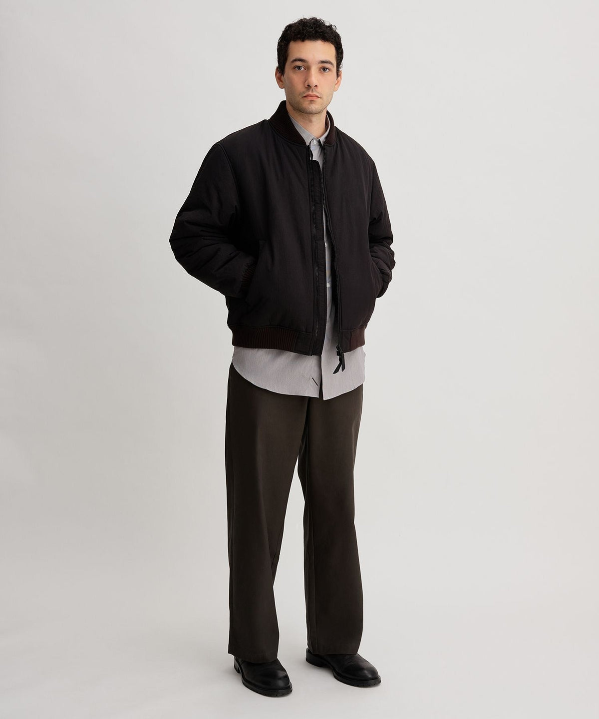 PADDED ZIP BLOUSON