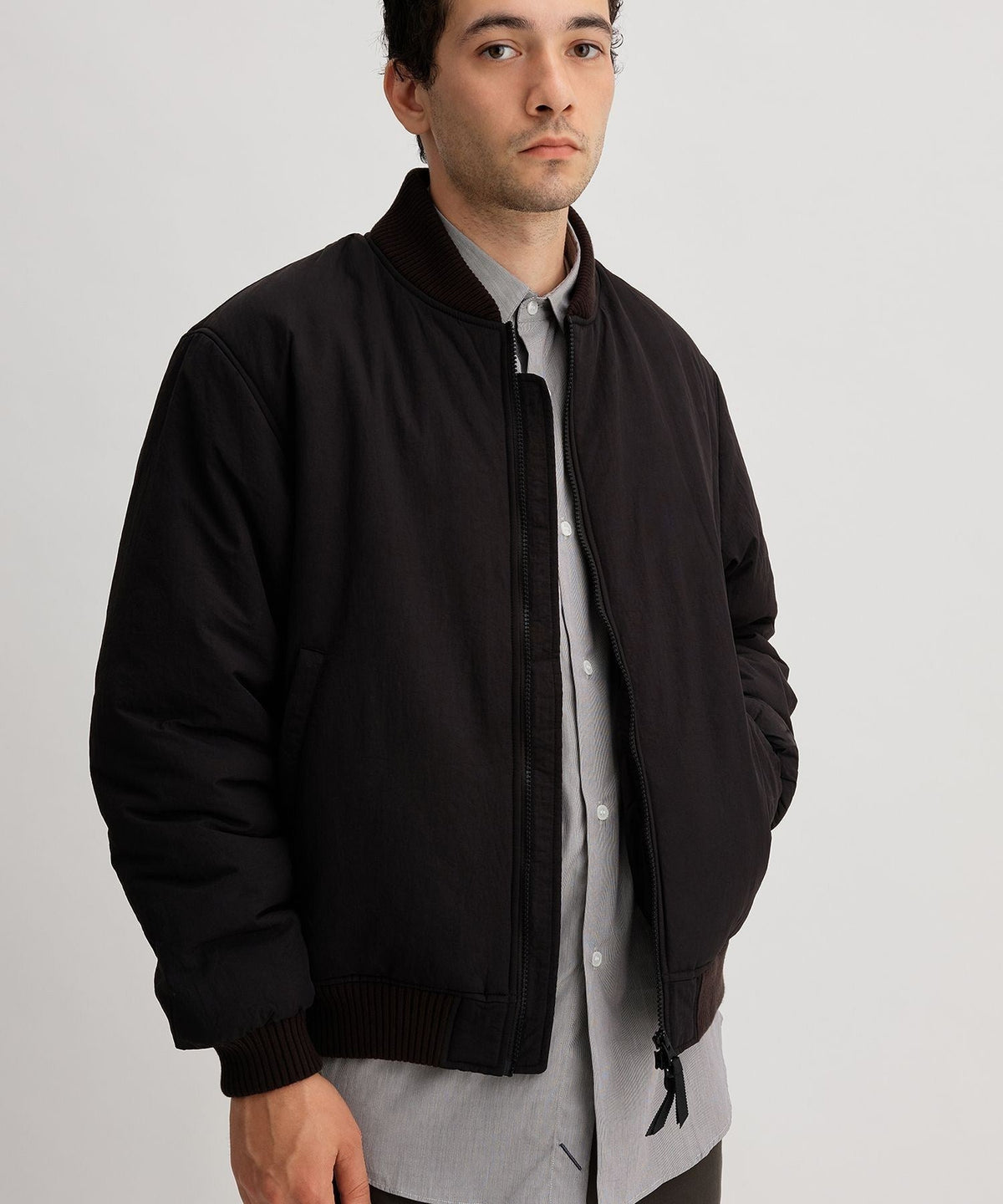 PADDED ZIP BLOUSON
