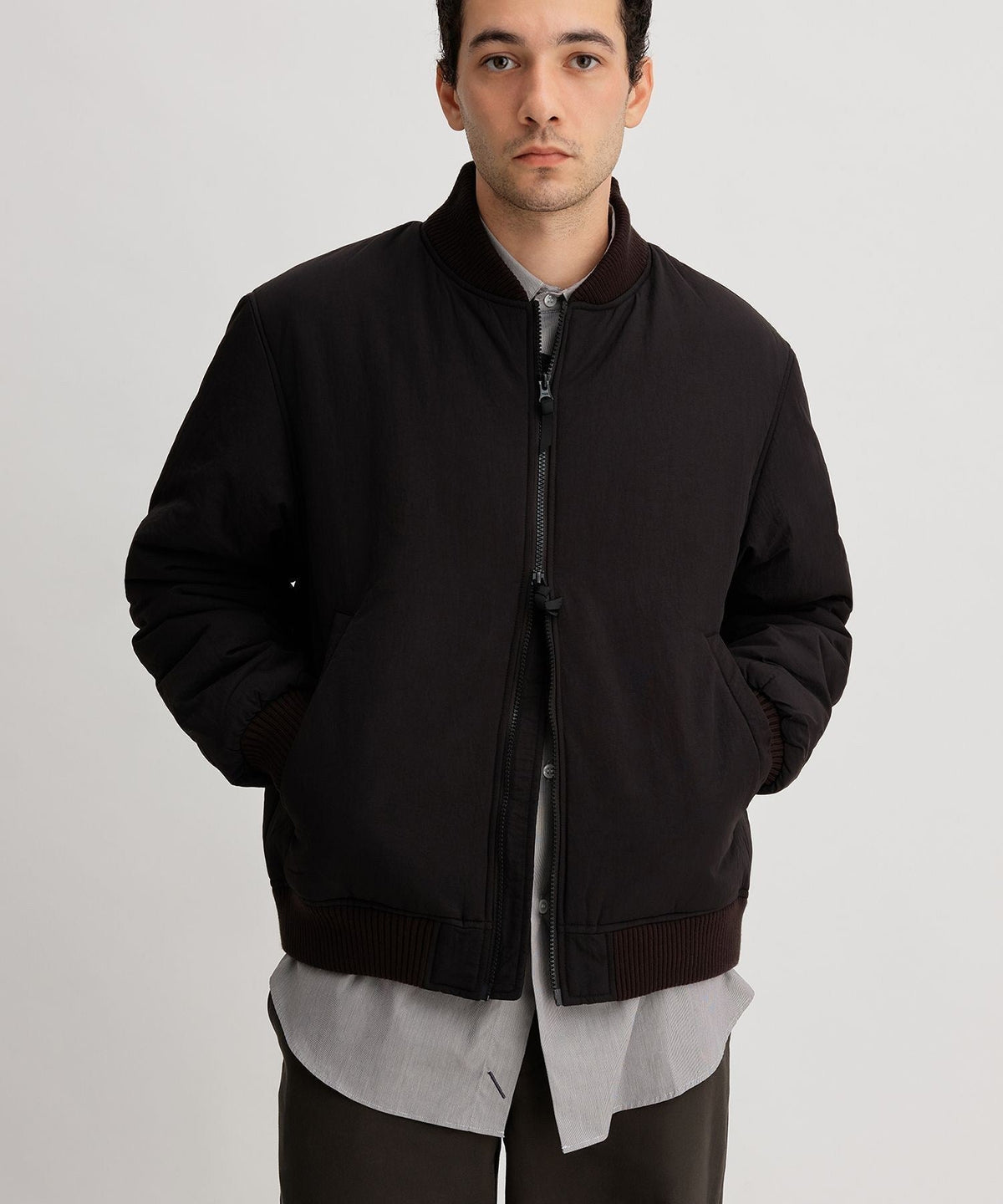 PADDED ZIP BLOUSON