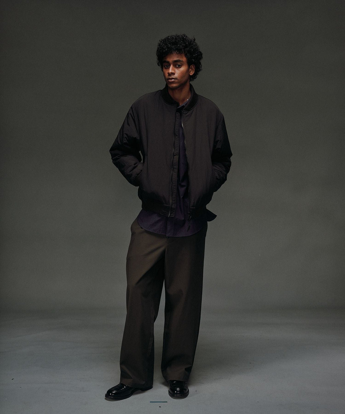 PADDED ZIP BLOUSON