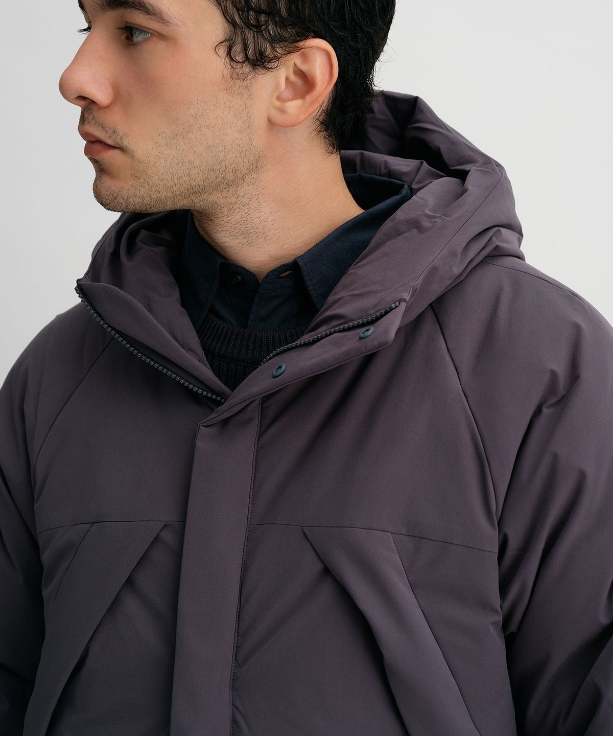ALLIED DOWN HOODED BLOUSON