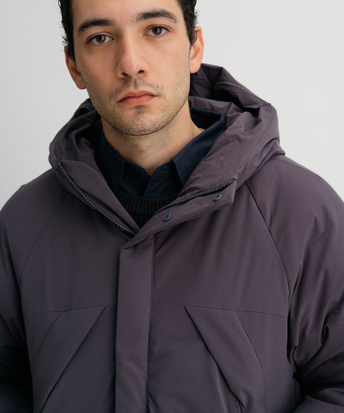 ALLIED DOWN HOODED BLOUSON