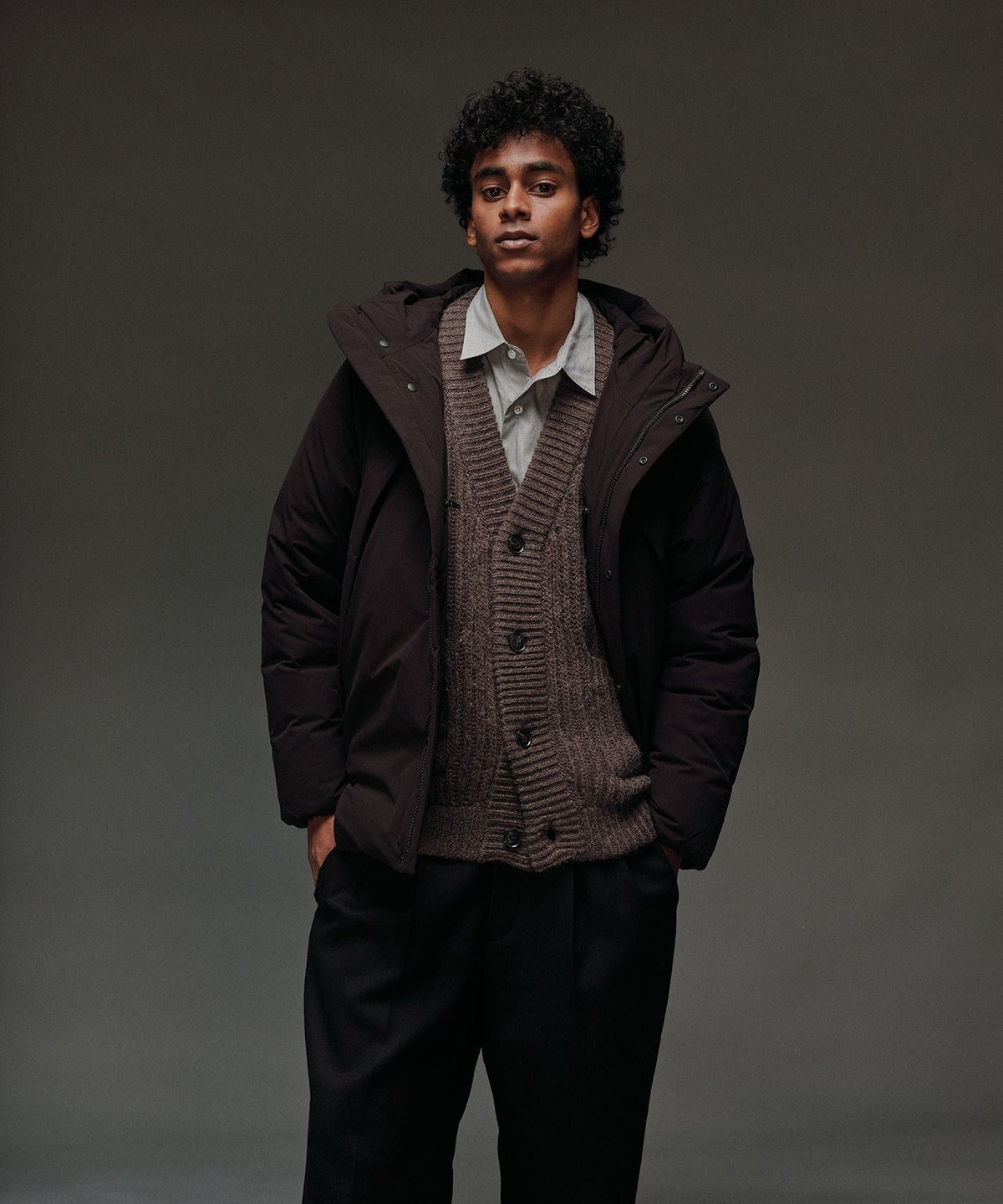 ALLIED DOWN HOODED BLOUSON