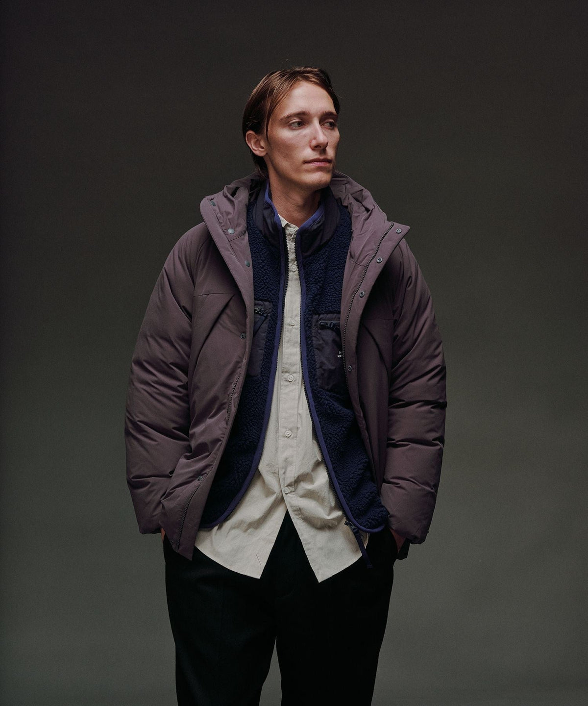 ALLIED DOWN HOODED BLOUSON