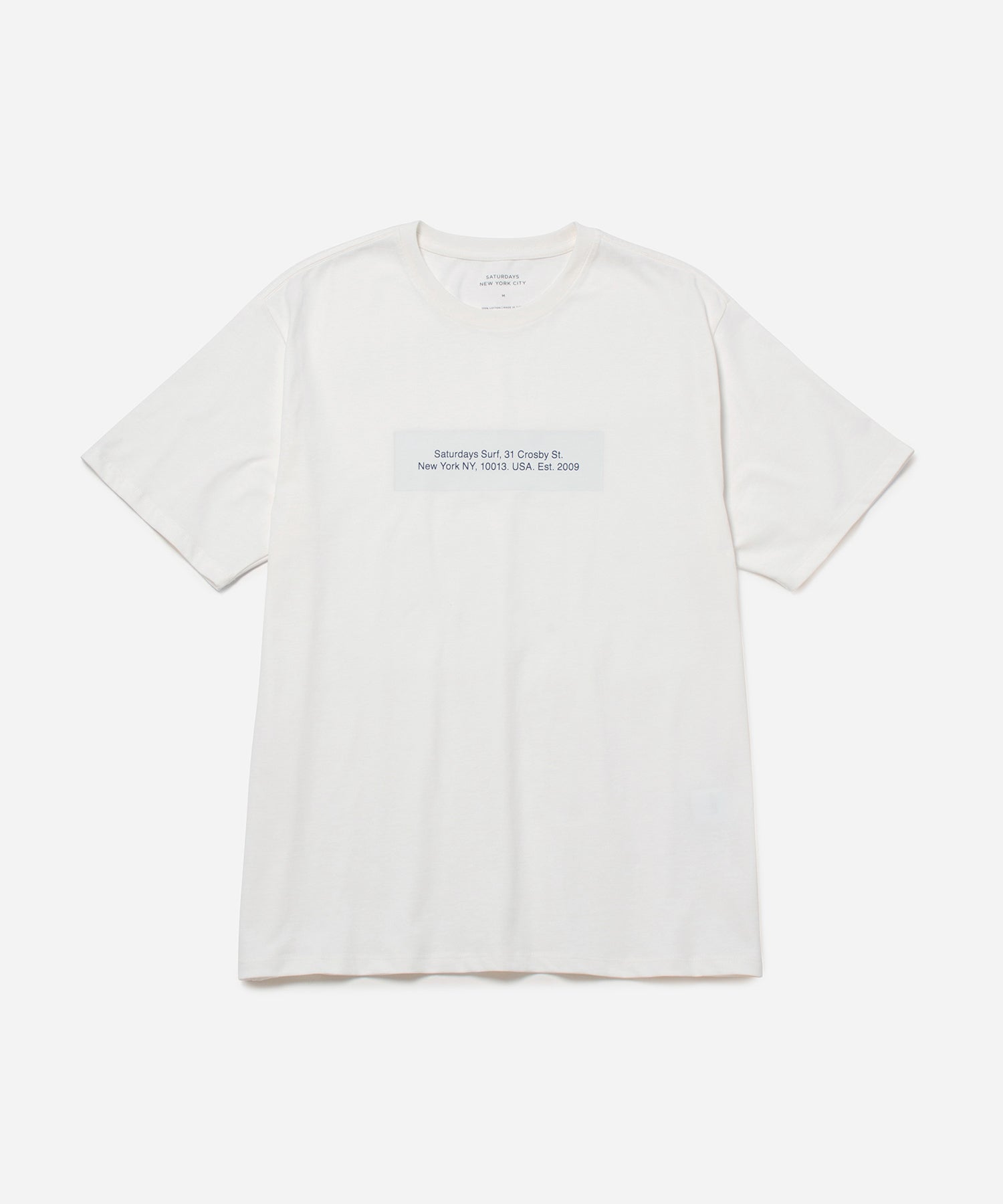 Saturdays Block Standard SS Tee