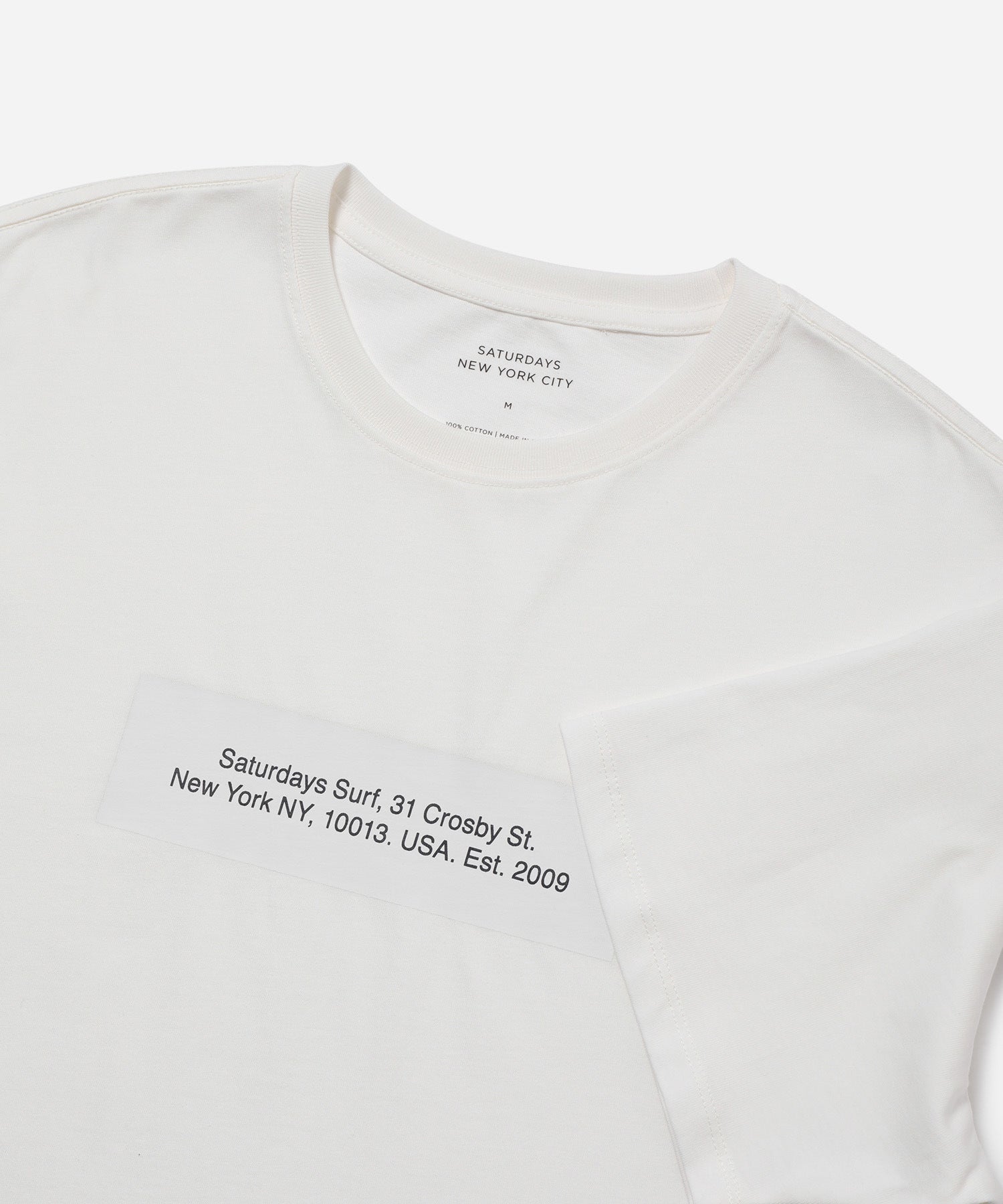 Saturdays Block Standard SS Tee