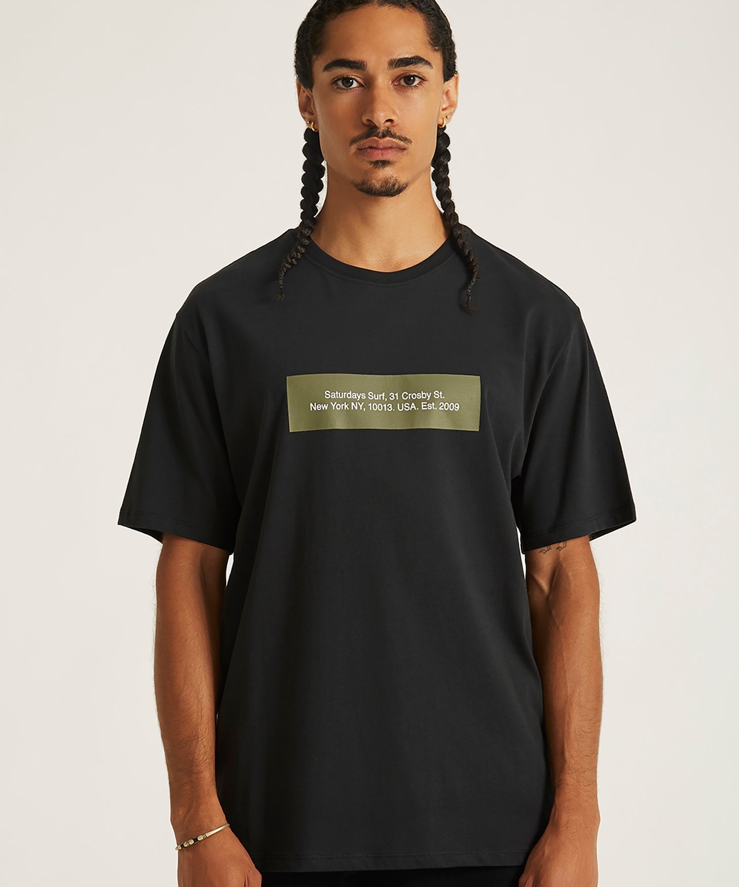 Saturdays Block Standard SS Tee