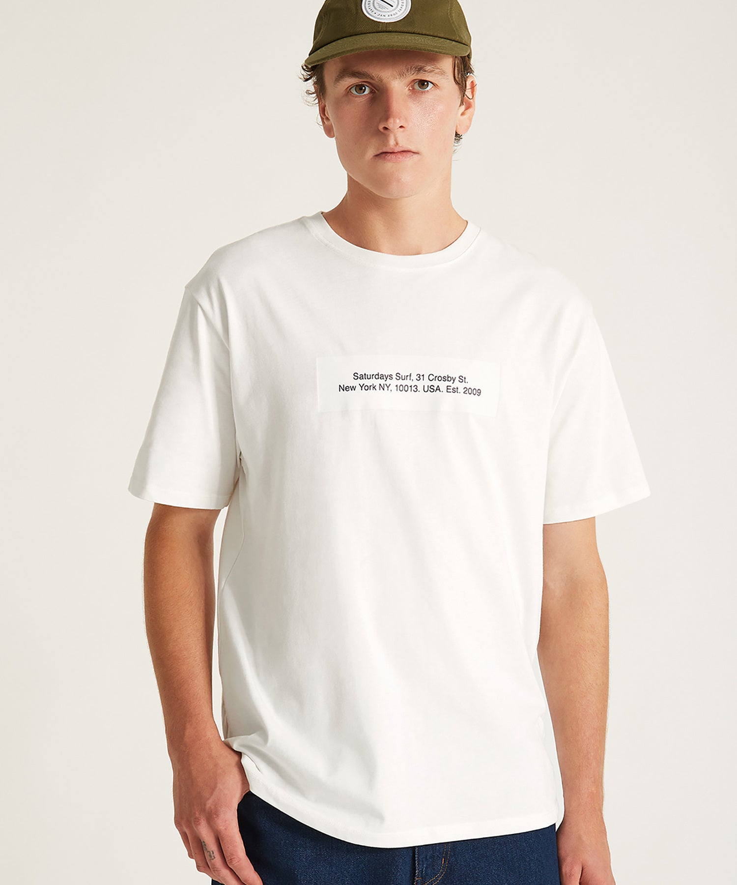 Saturdays Block Standard SS Tee