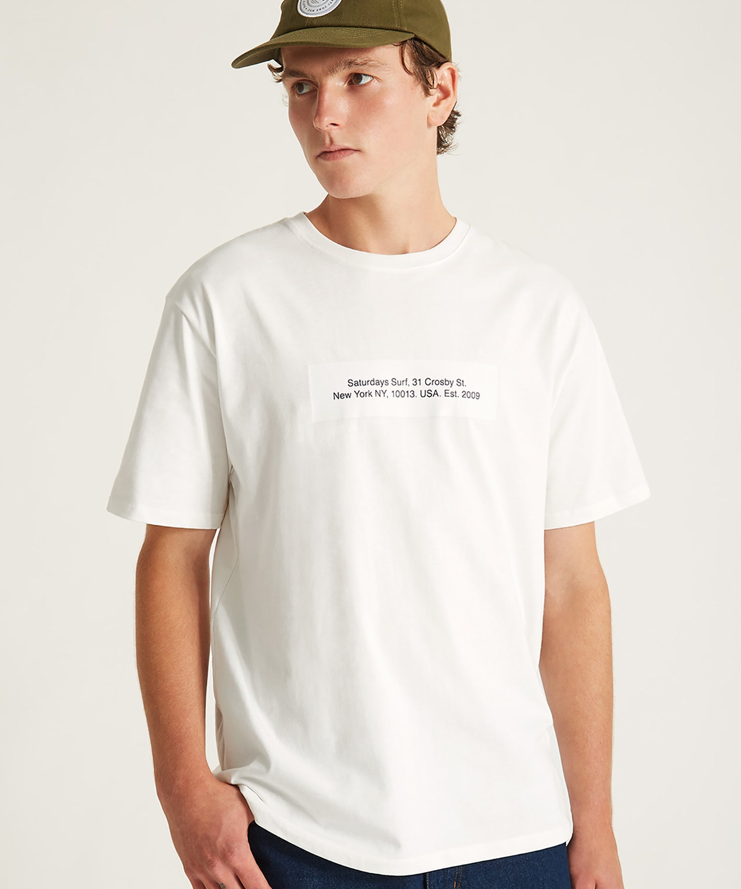 Saturdays Block Standard SS Tee