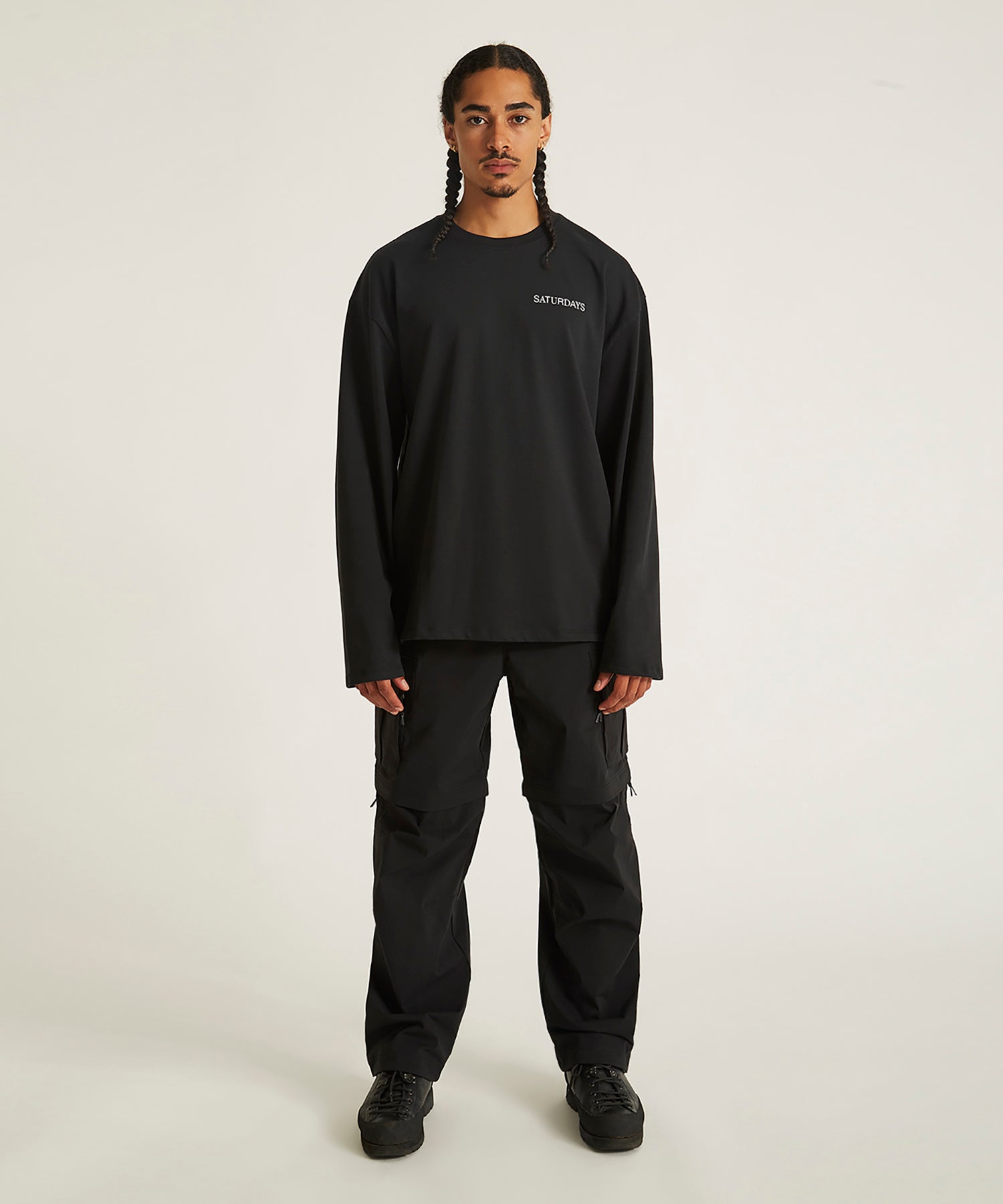 New York Brushed Relaxed Fit LS Tee