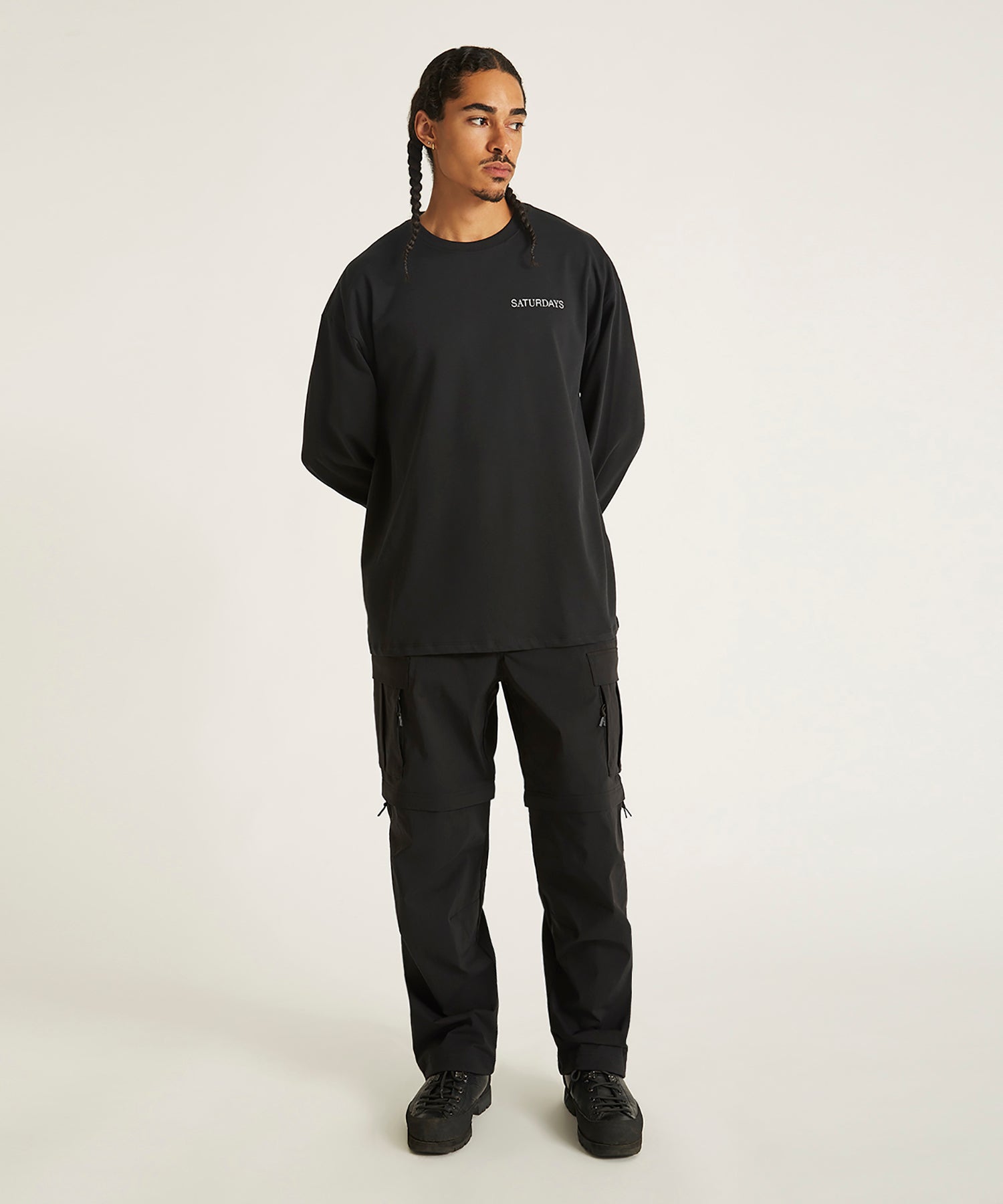 New York Brushed Relaxed Fit LS Tee