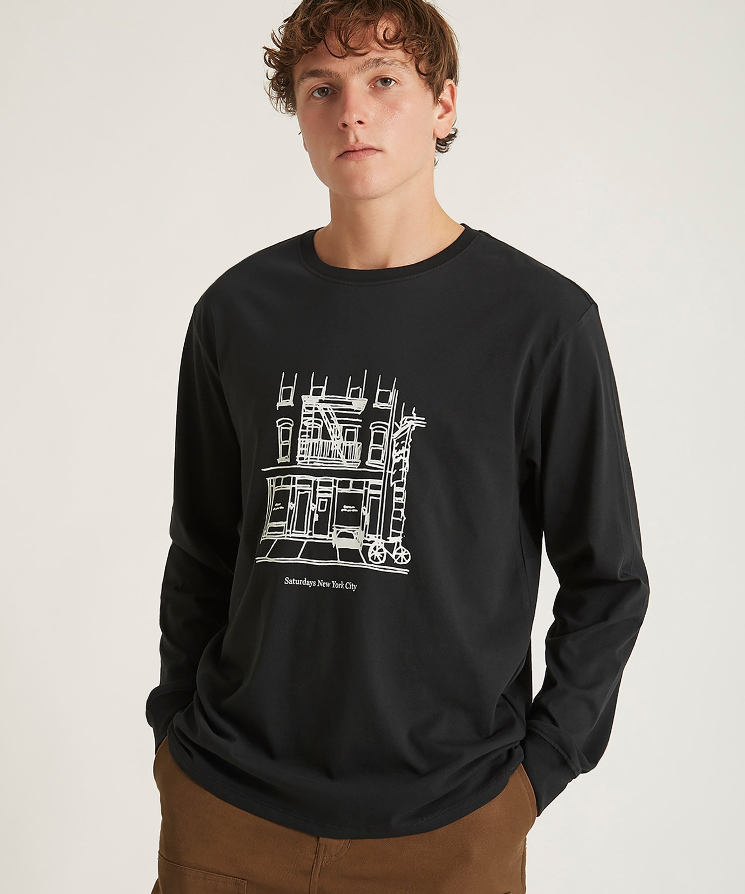 Cafe Standard LS Tee