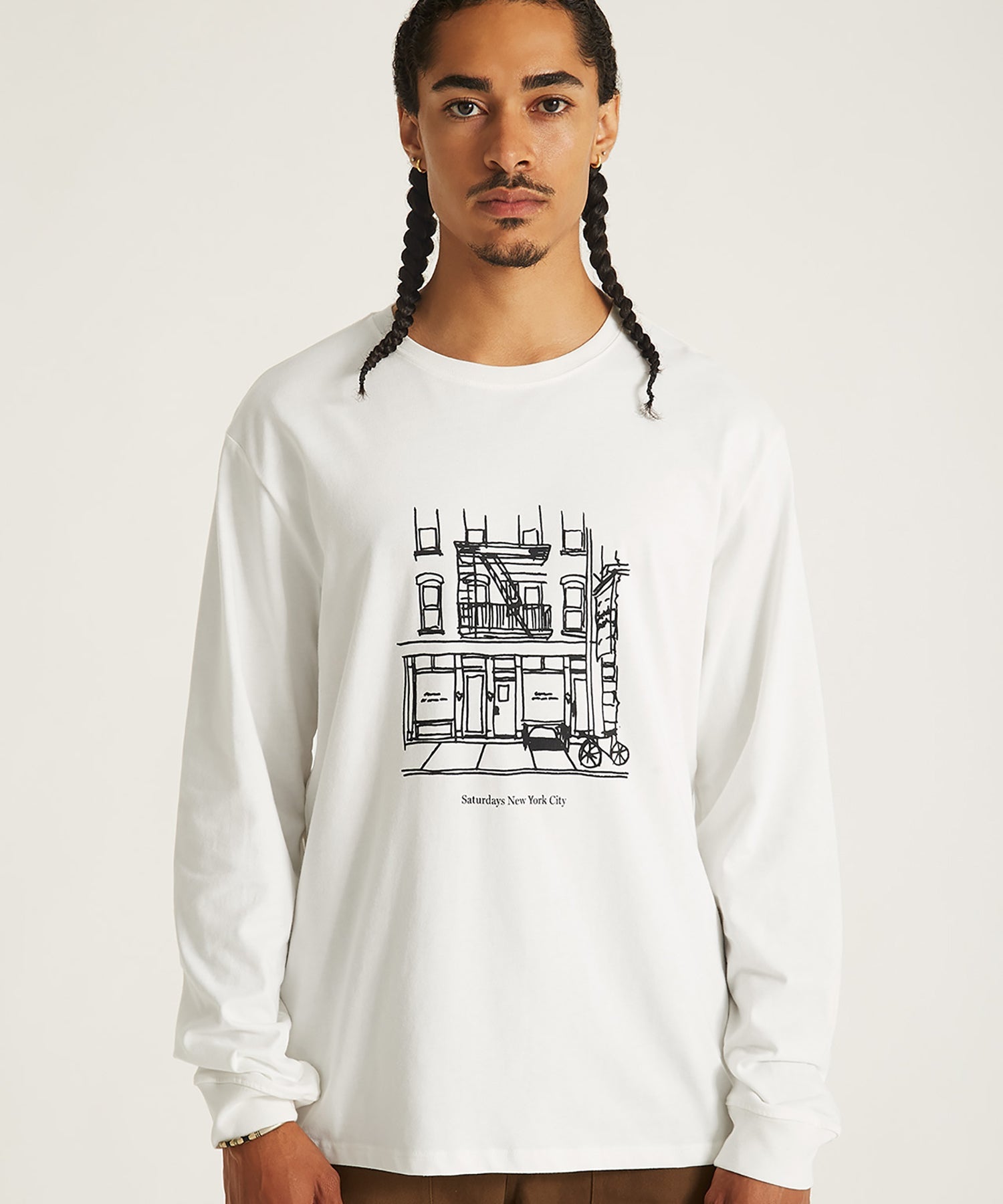 Cafe Standard LS Tee