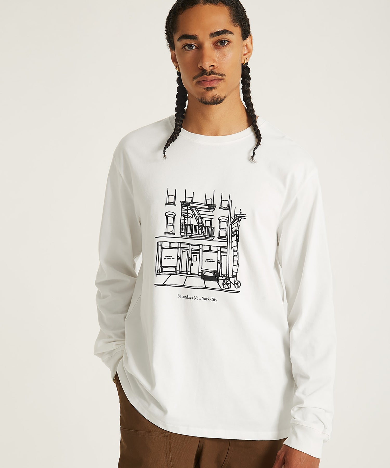 Cafe Standard LS Tee