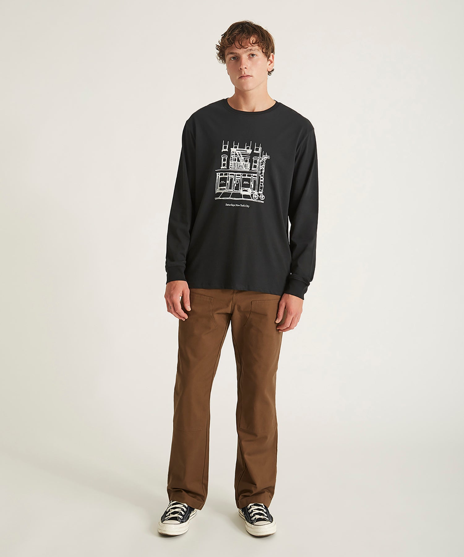 Cafe Standard LS Tee