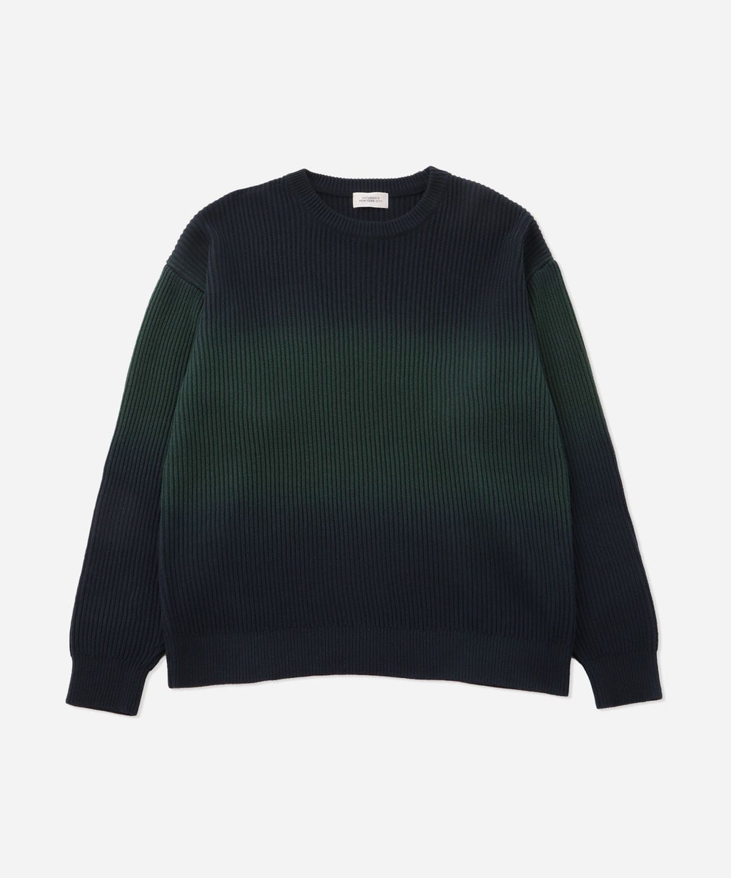COTTON CASHMERE STEP DYEING KNIT