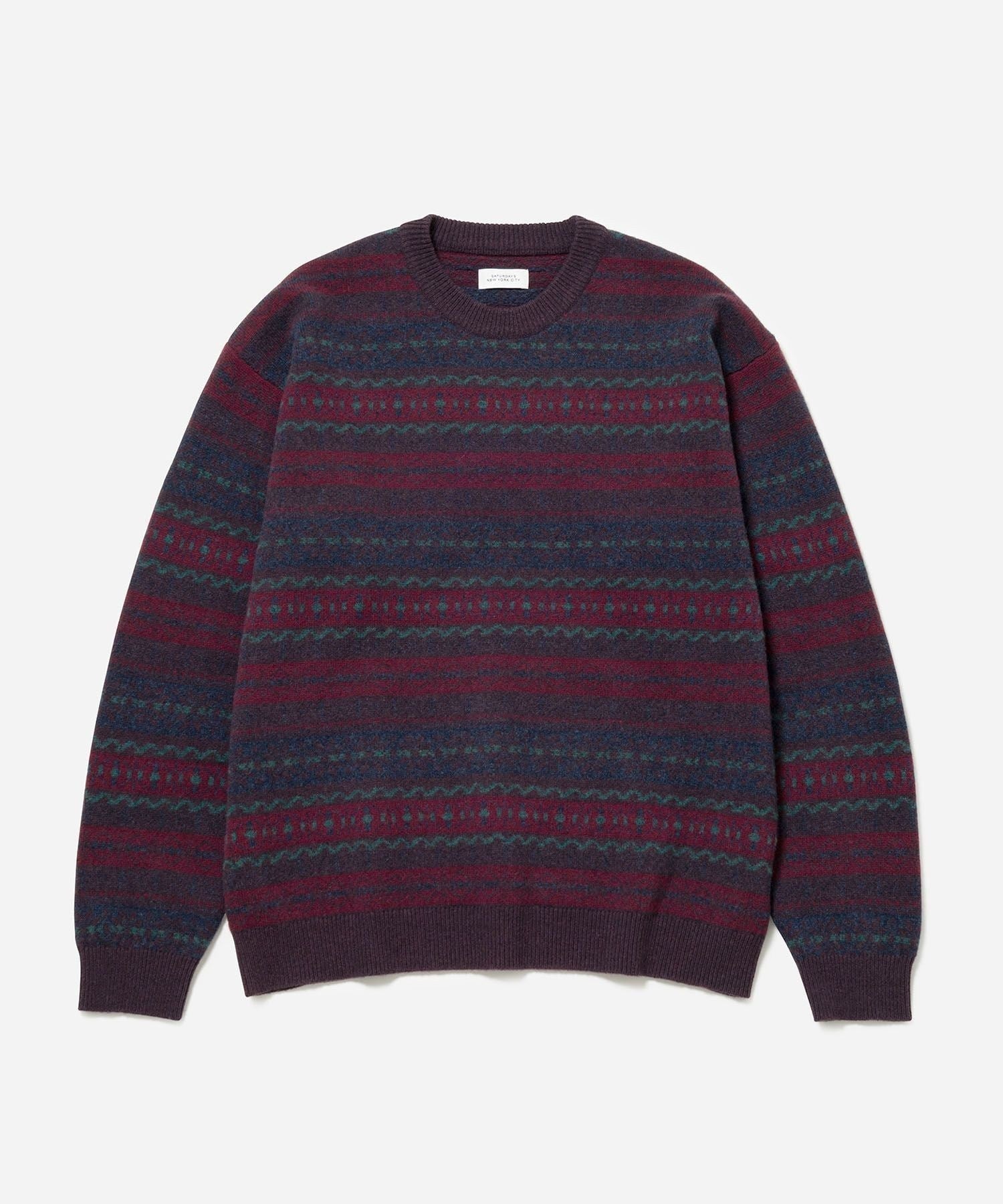 CLASSIC PATTERN KNIT | Saturdays NYC Japan
