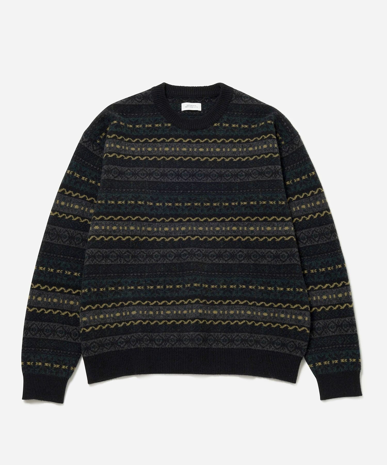 CLASSIC PATTERN KNIT | Saturdays NYC Japan