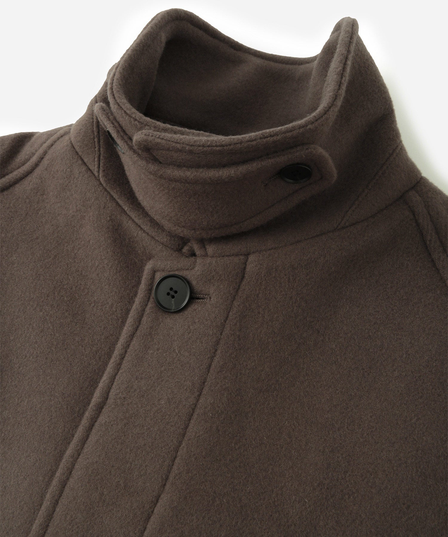 DOUBLE WEAVE WOOL OVERCOAT | Saturdays NYC Japan