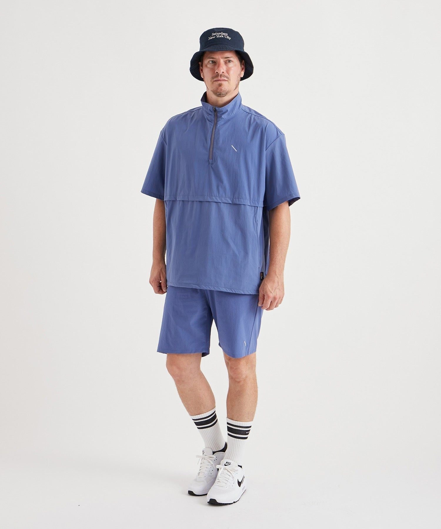 SIX FT DITCHセット　nyhc CORDURA NYLON STRECH WOVEN HALF ZIP | Saturdays NYC Japan